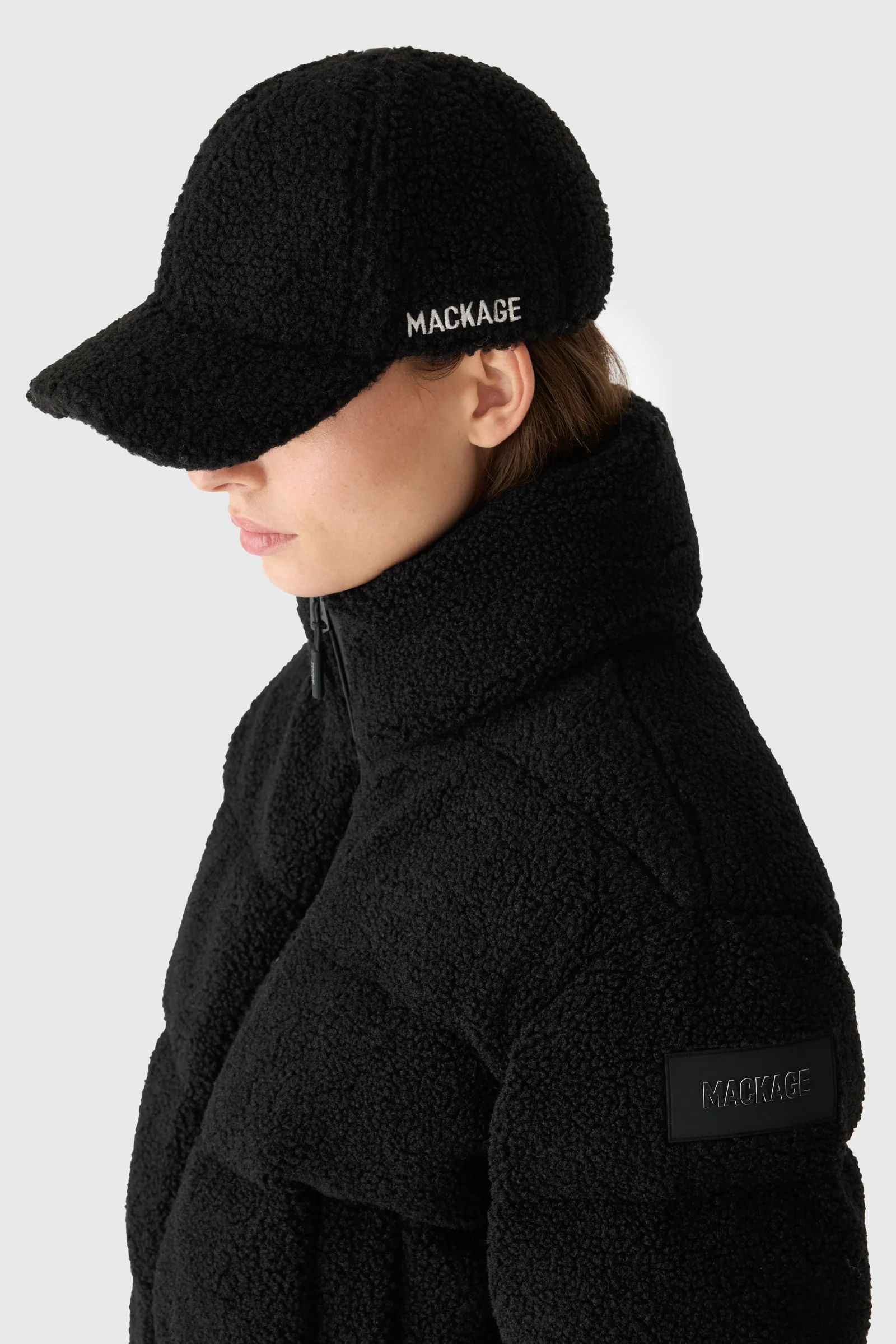 Mackage Womens Down Bomber Anaya - Black - Image 4