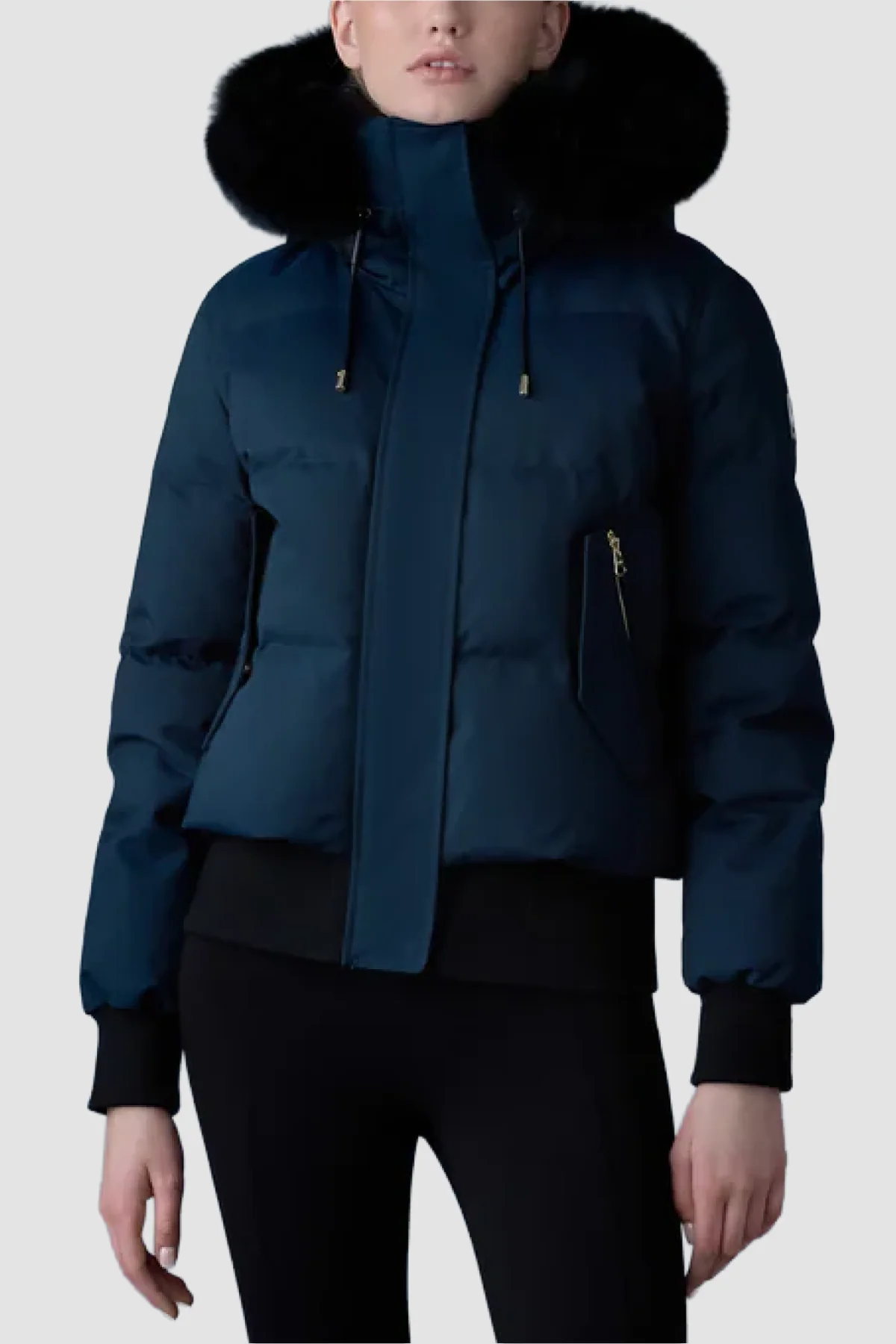 Mackage Womens Down Bomber Nefi-BXZ - Navy