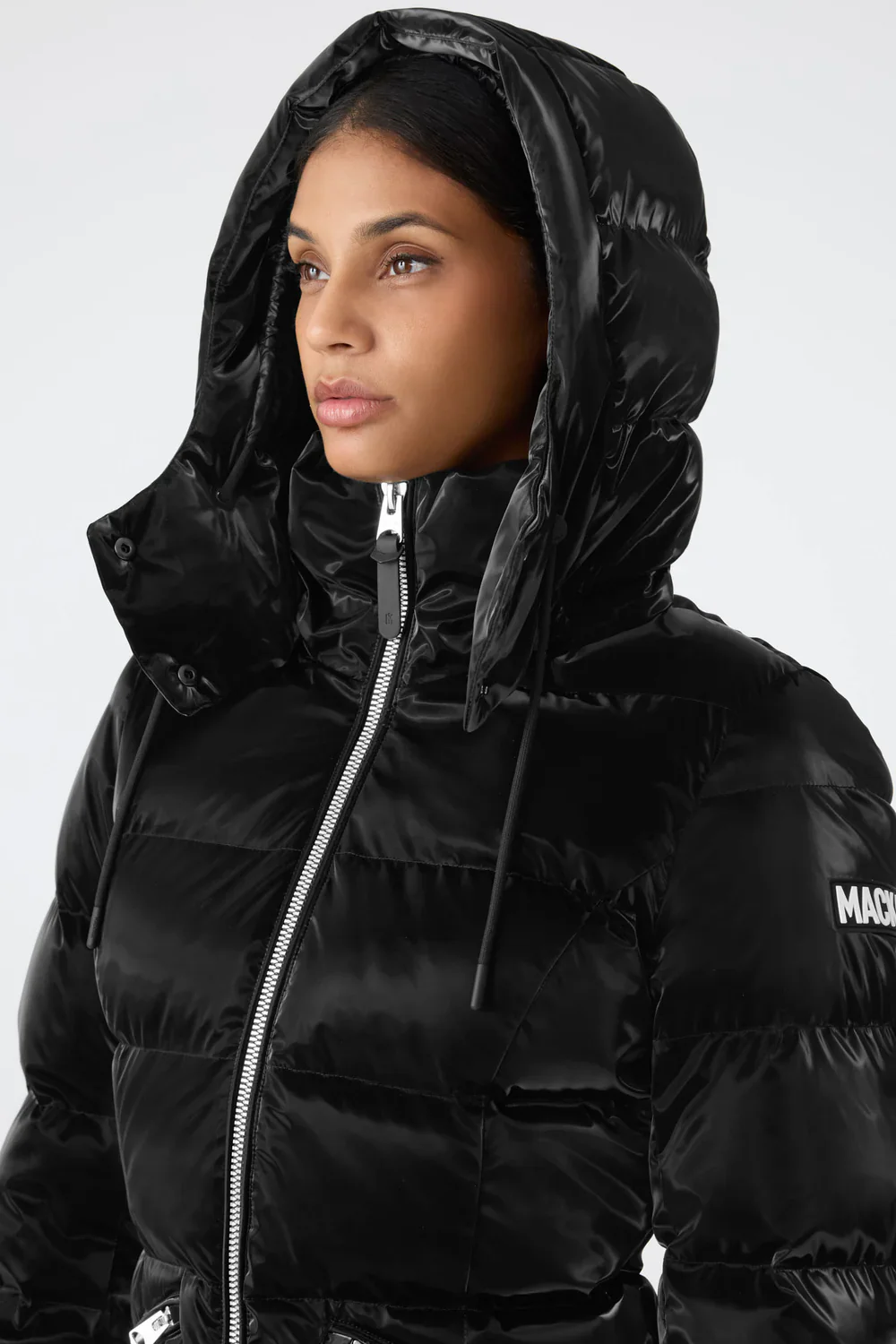 Mackage Womens Down Jacket Madalyn-Glo - Black - Image 4