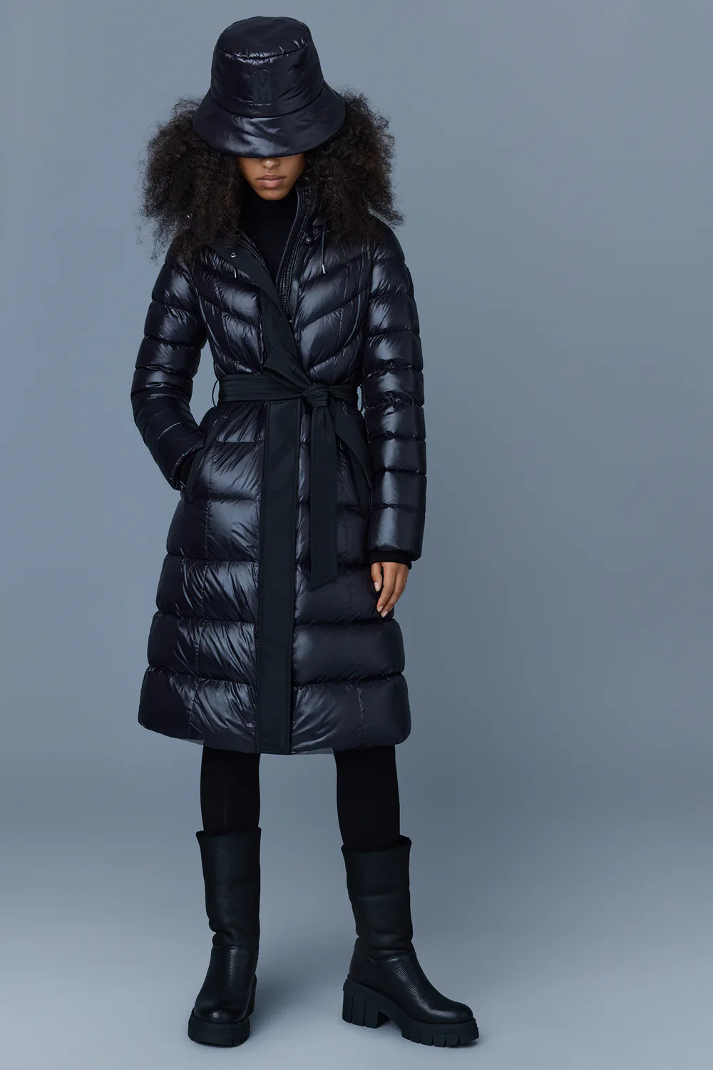 Mackage Womens Down *Parka Coralia - Black - Image 4