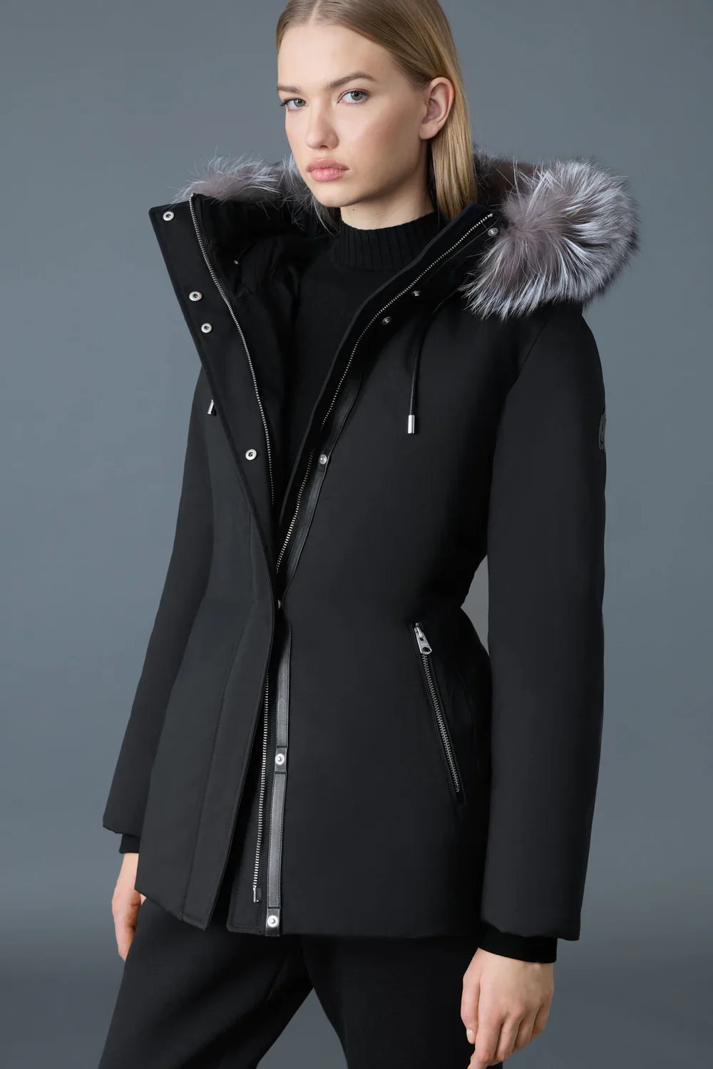 Mackage Womens Down *Parka Jeni-X - Black - Image 4