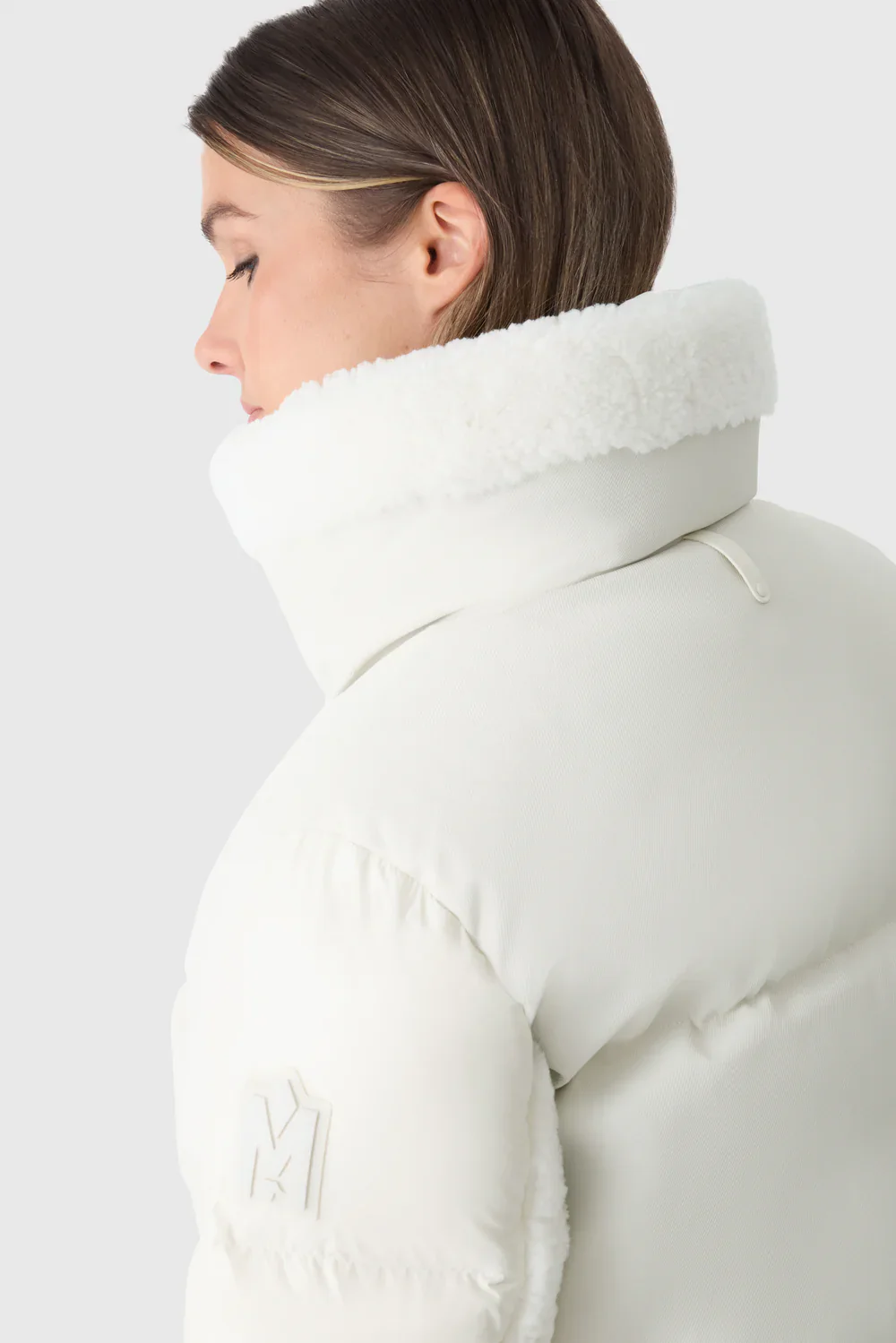 Mackage Womens Down *Parka Lydana - Cream - Image 4