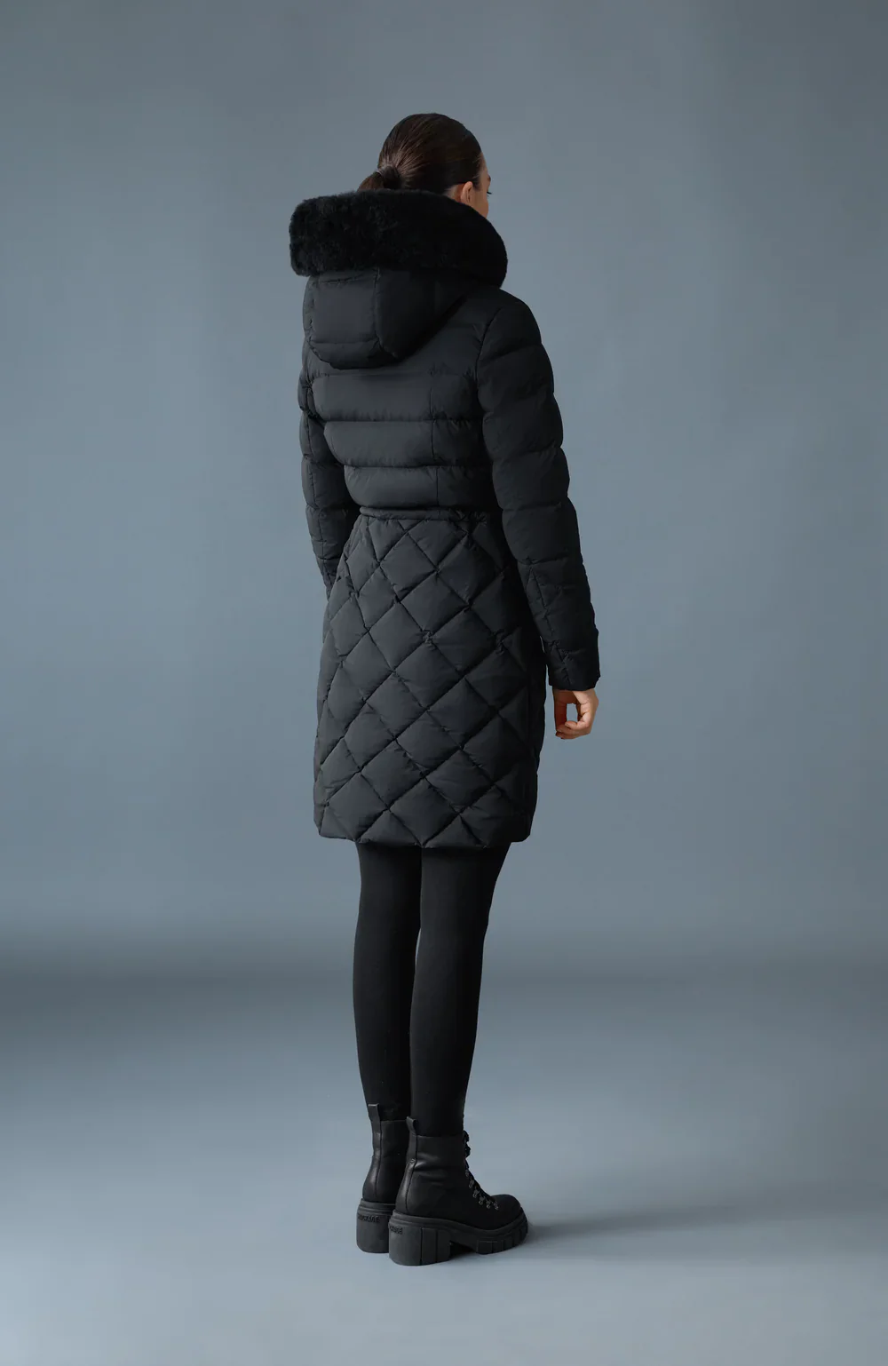 Mackage Womens Down *Parka Xena-SH - Black - Image 3