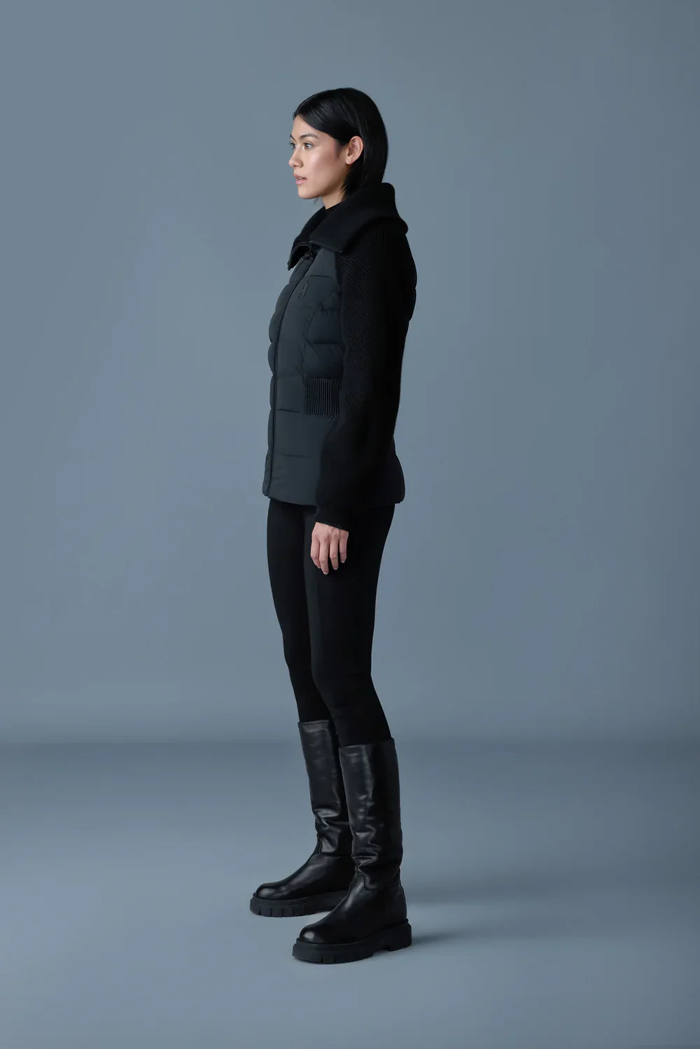 Mackage Womens Lite Jacket Foxy - Black - Image 2