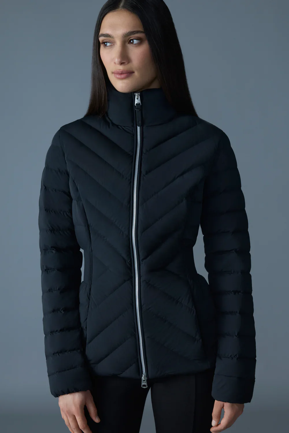 Mackage Womens Lite Jacket Idalee - Black - Image 4
