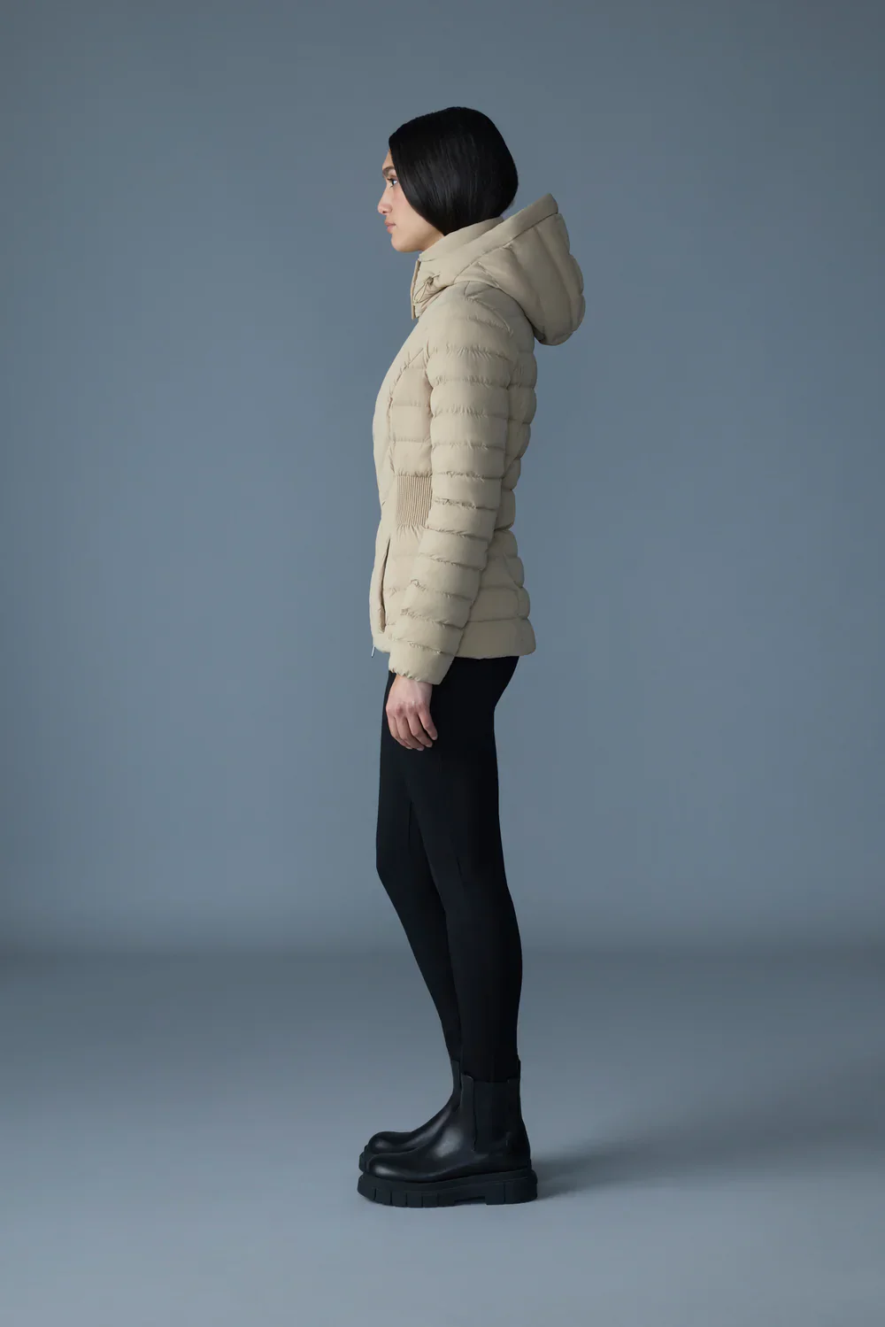 Mackage Womens Lite Jacket Idalee - Light Camel - Image 2