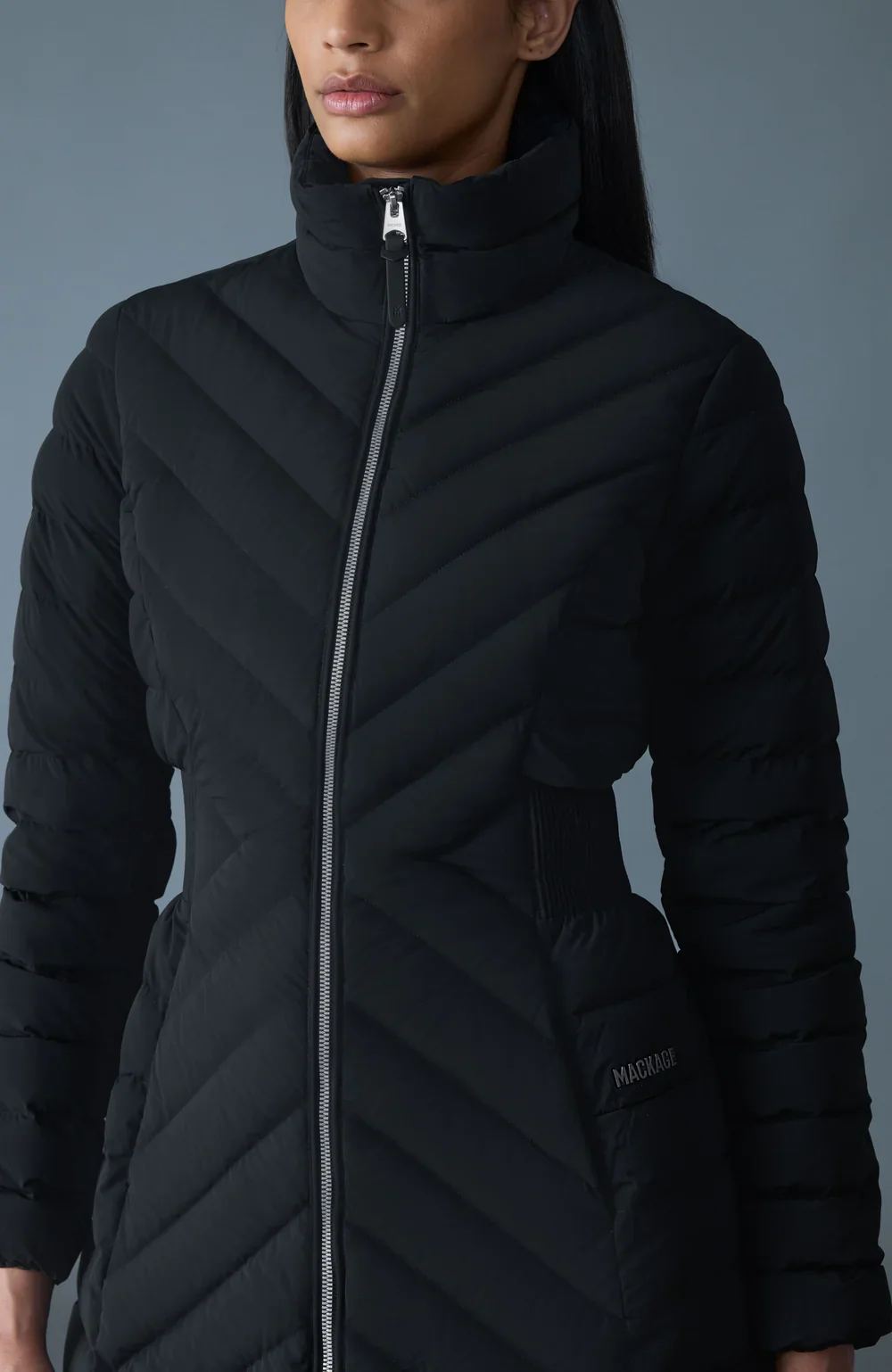 Mackage Womens Lite Jacket Lyris - Black - Image 4