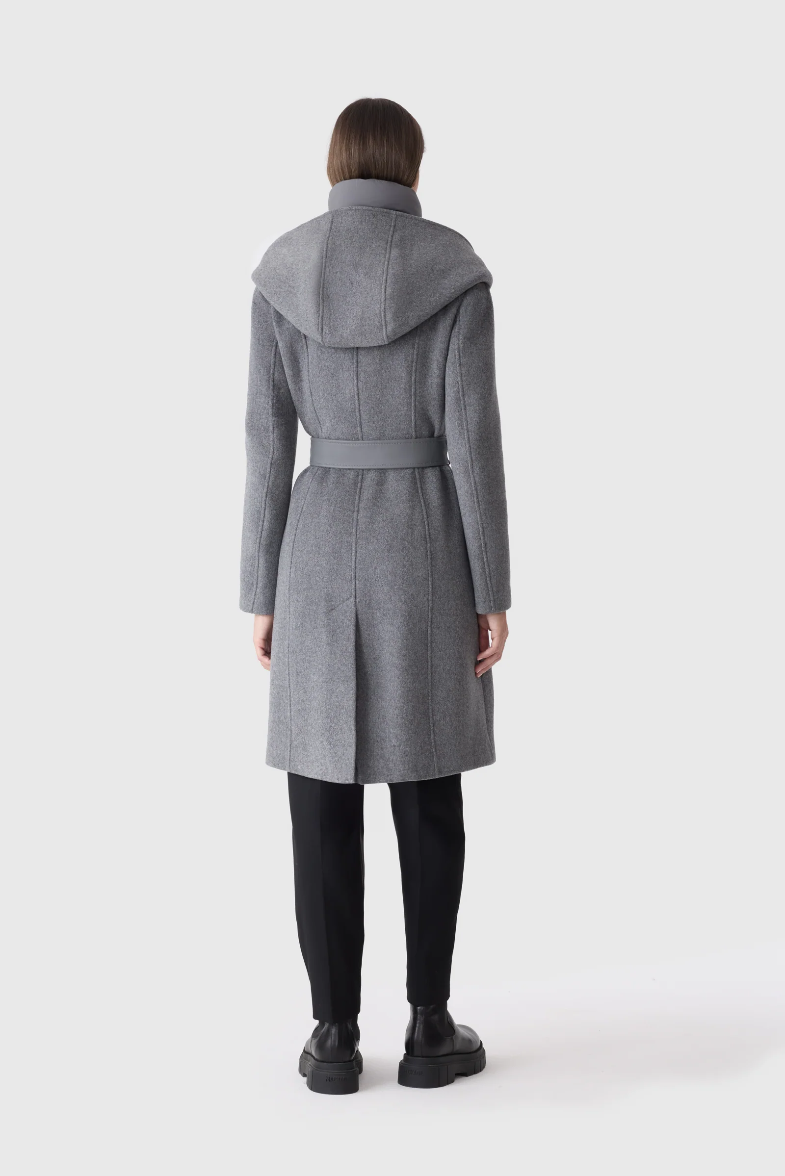 Mackage Womens Wind Jacket Shia-SLB - Carbon Mix - Image 3