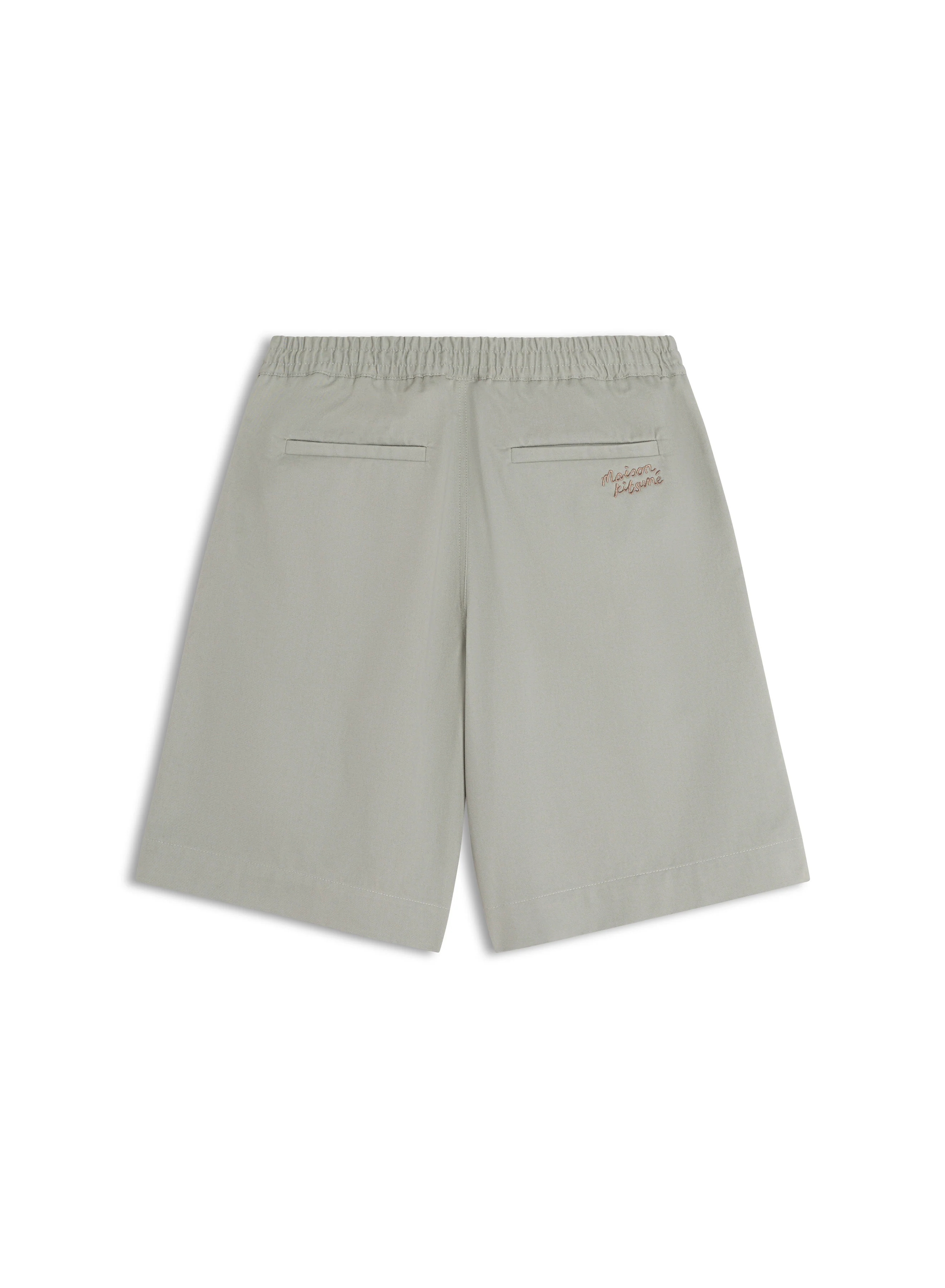 Maison Kitsuné Elasticated Bermuda Shorts - Grey - Image 2