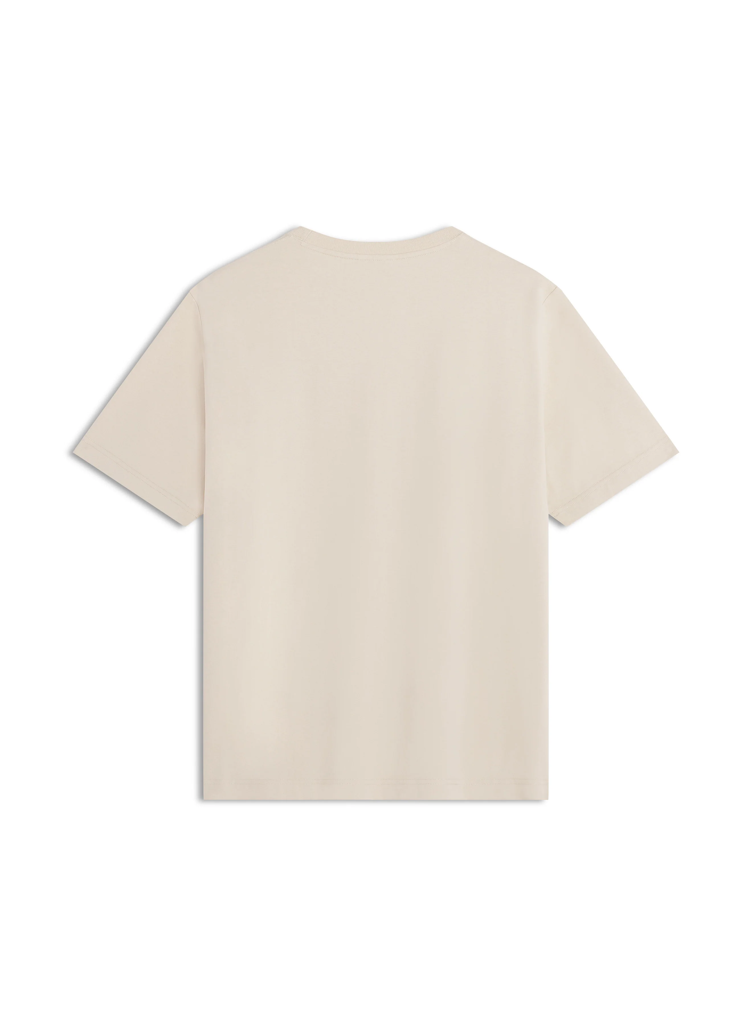 Maison Kitsuné Handwriting Comfort Tee - Beige - Image 2