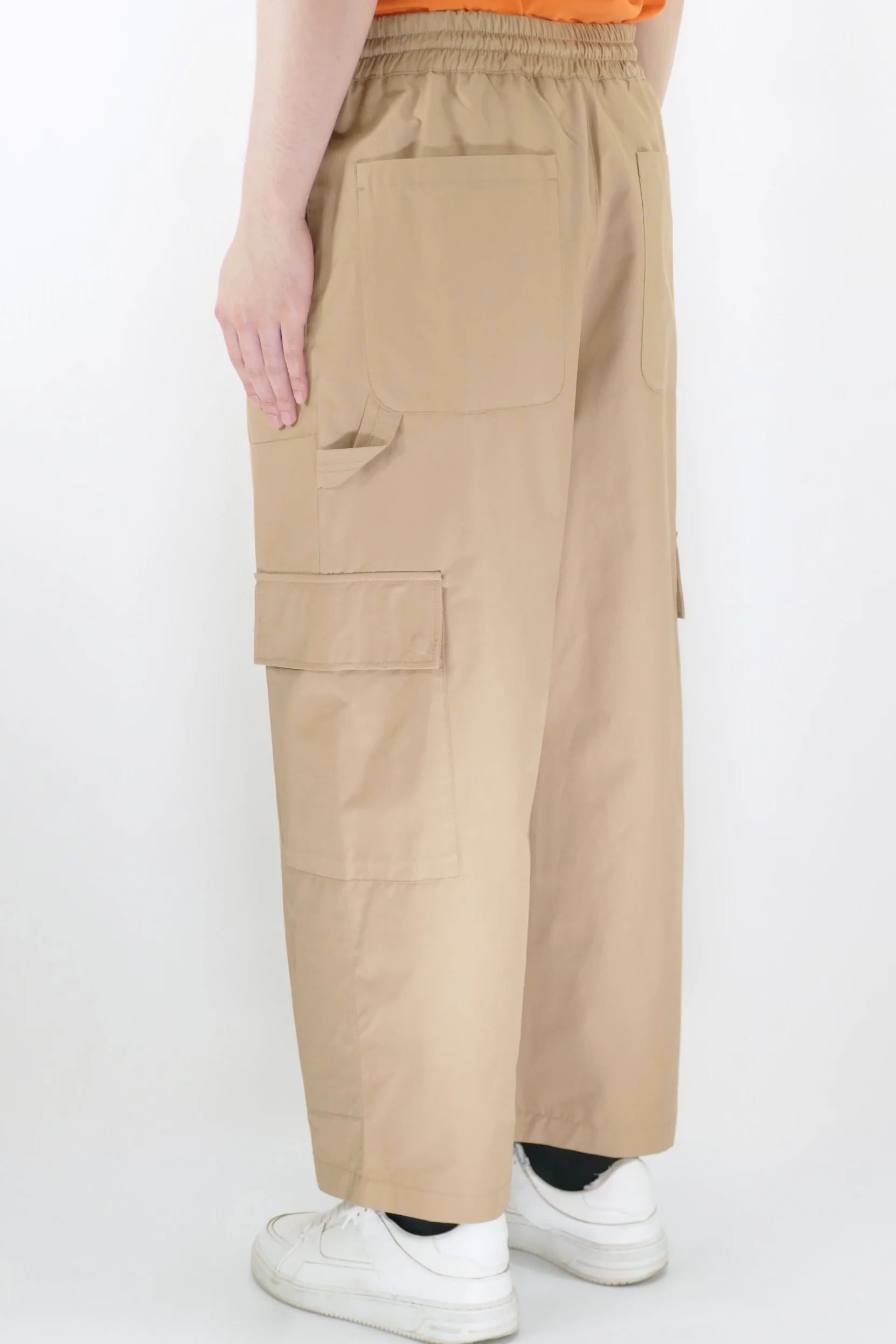 Maison Kitsuné Japanese Worker Pants - Beige - Image 3