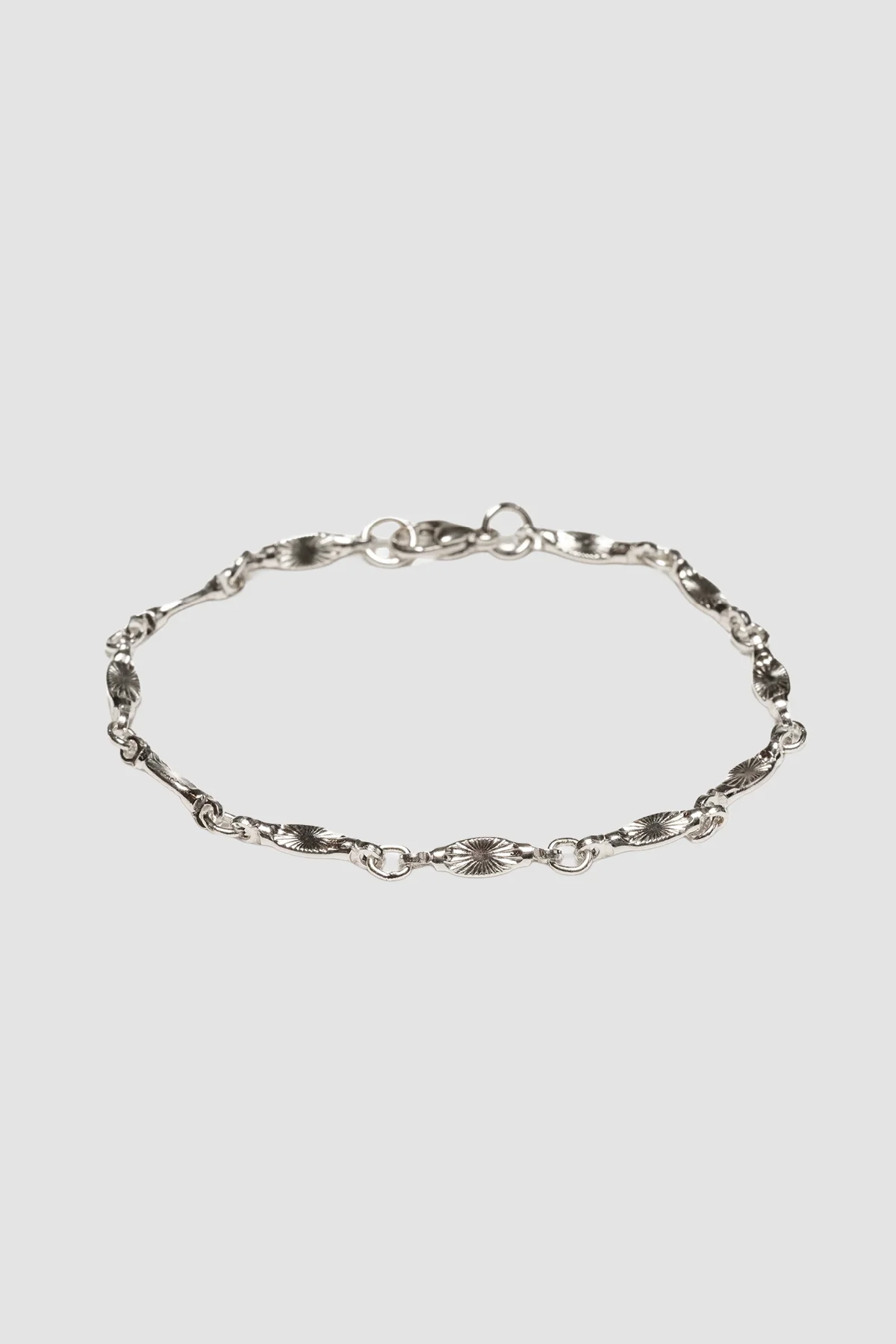 Maple Sunburst Bracelet - Silver