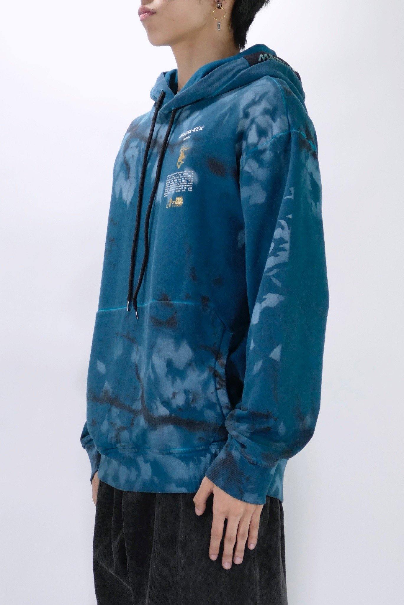 Mauna-Kea Forest Hoodie - Blue/Green - Image 3