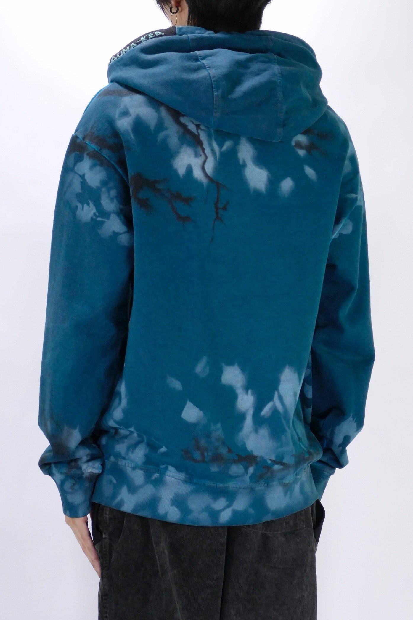 Mauna-Kea Forest Hoodie - Blue/Green - Image 4