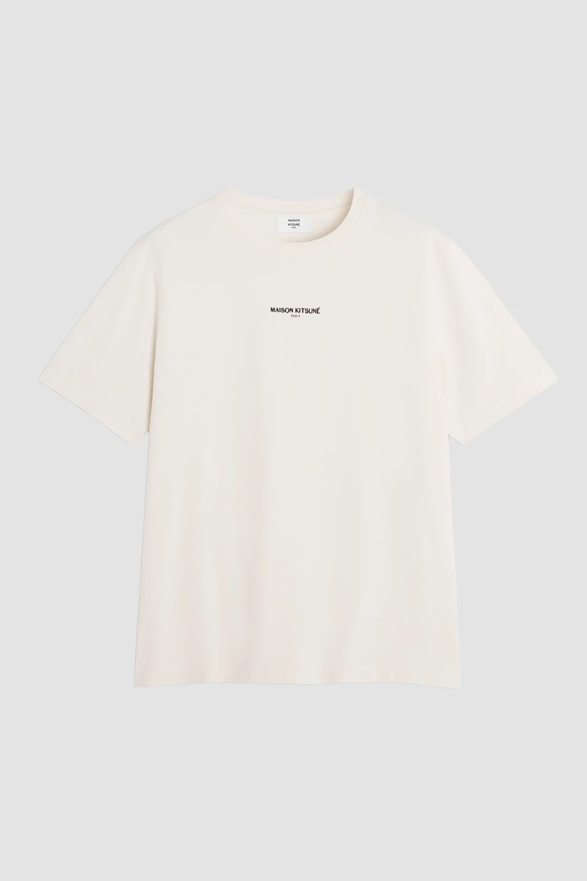 Maison Kitsuné M K Paris Comfort Tee - Beige