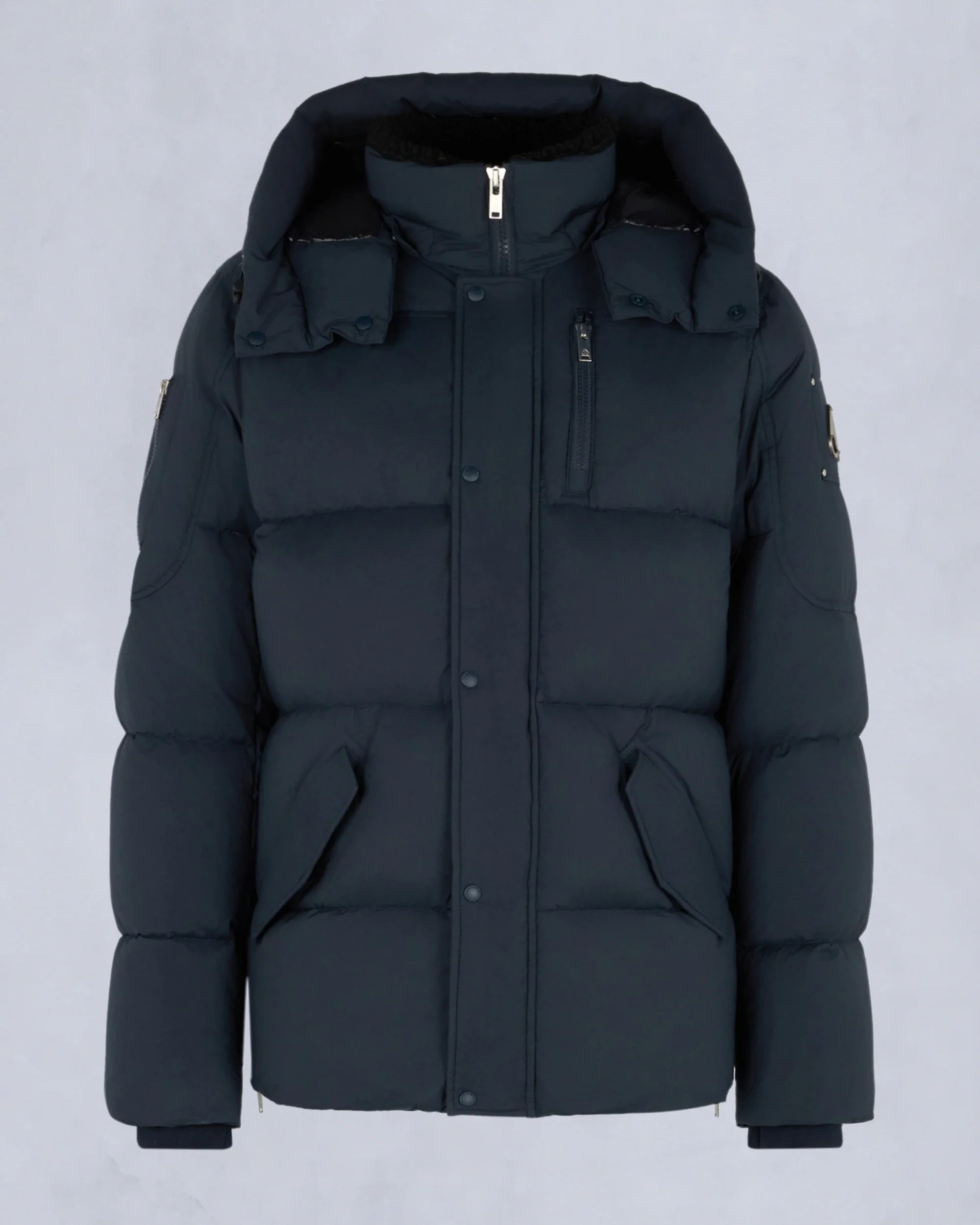 Moose Knuckles Mens Down Jacket Everest 3Q Puffer - Navy - Image 5