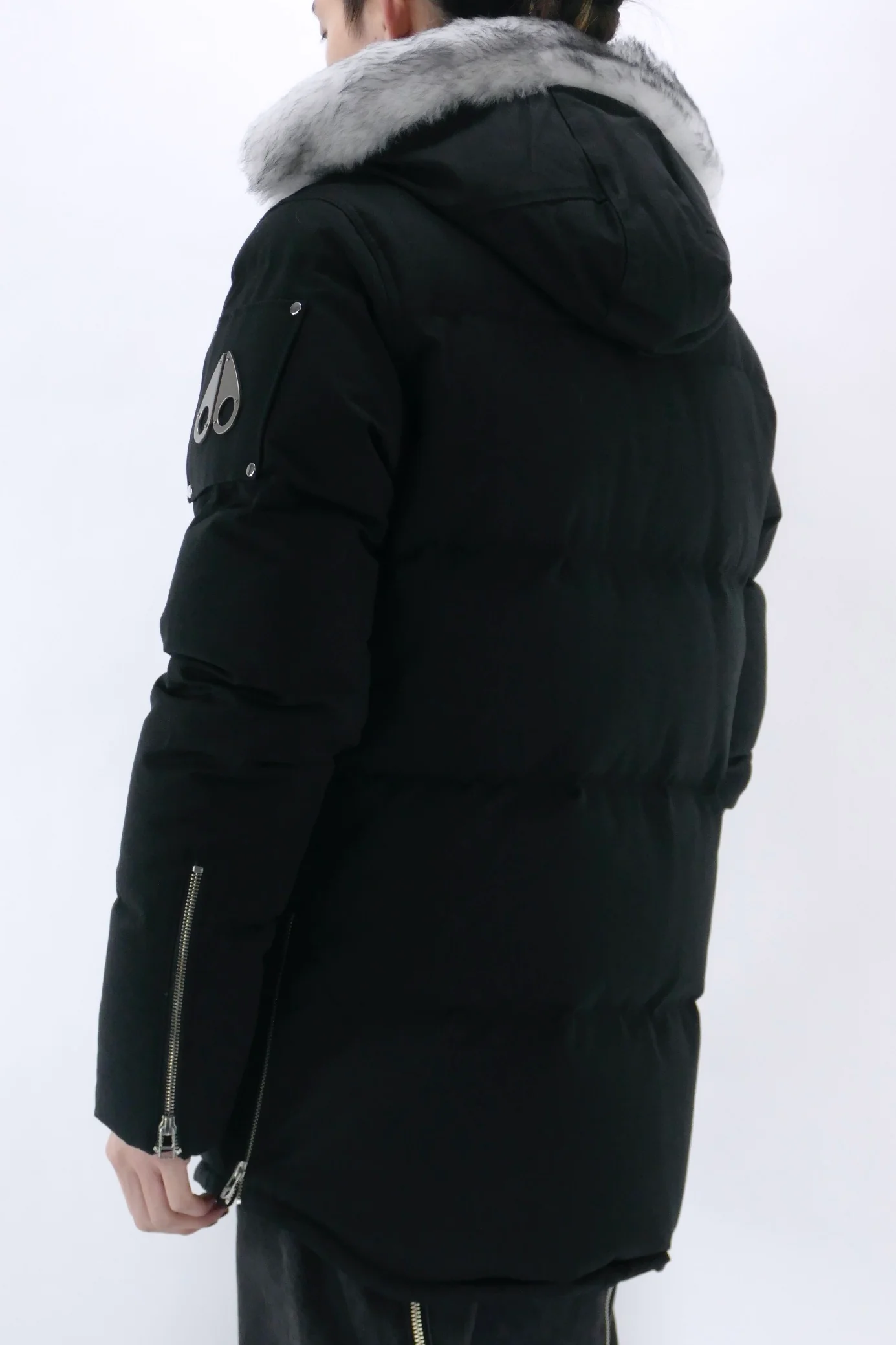 Moose Knuckles Mens Down *Parka 3Q - Black/Natural - Image 3