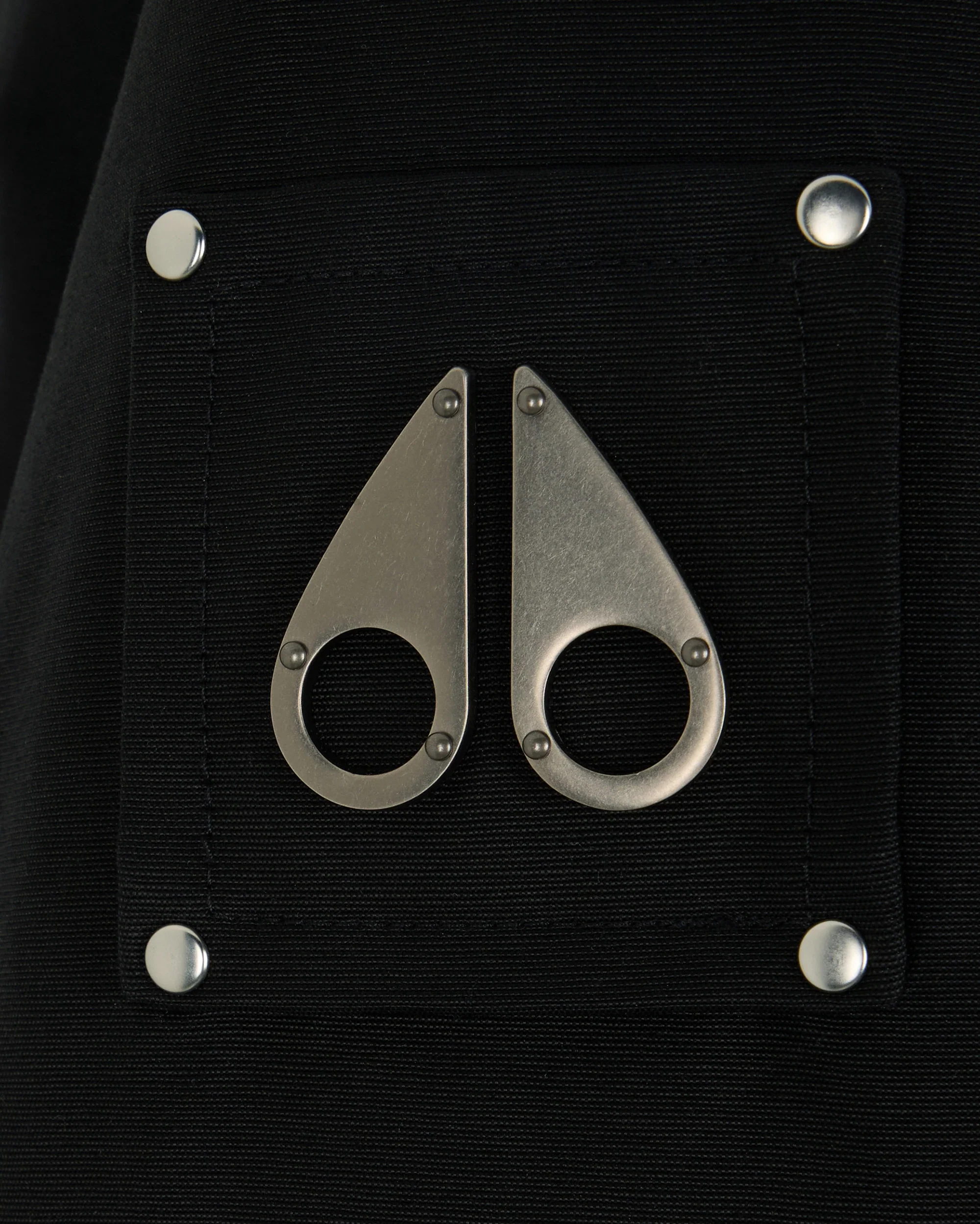 Moose Knuckles Womens Down *Parka Storm - Black/Black - Image 5