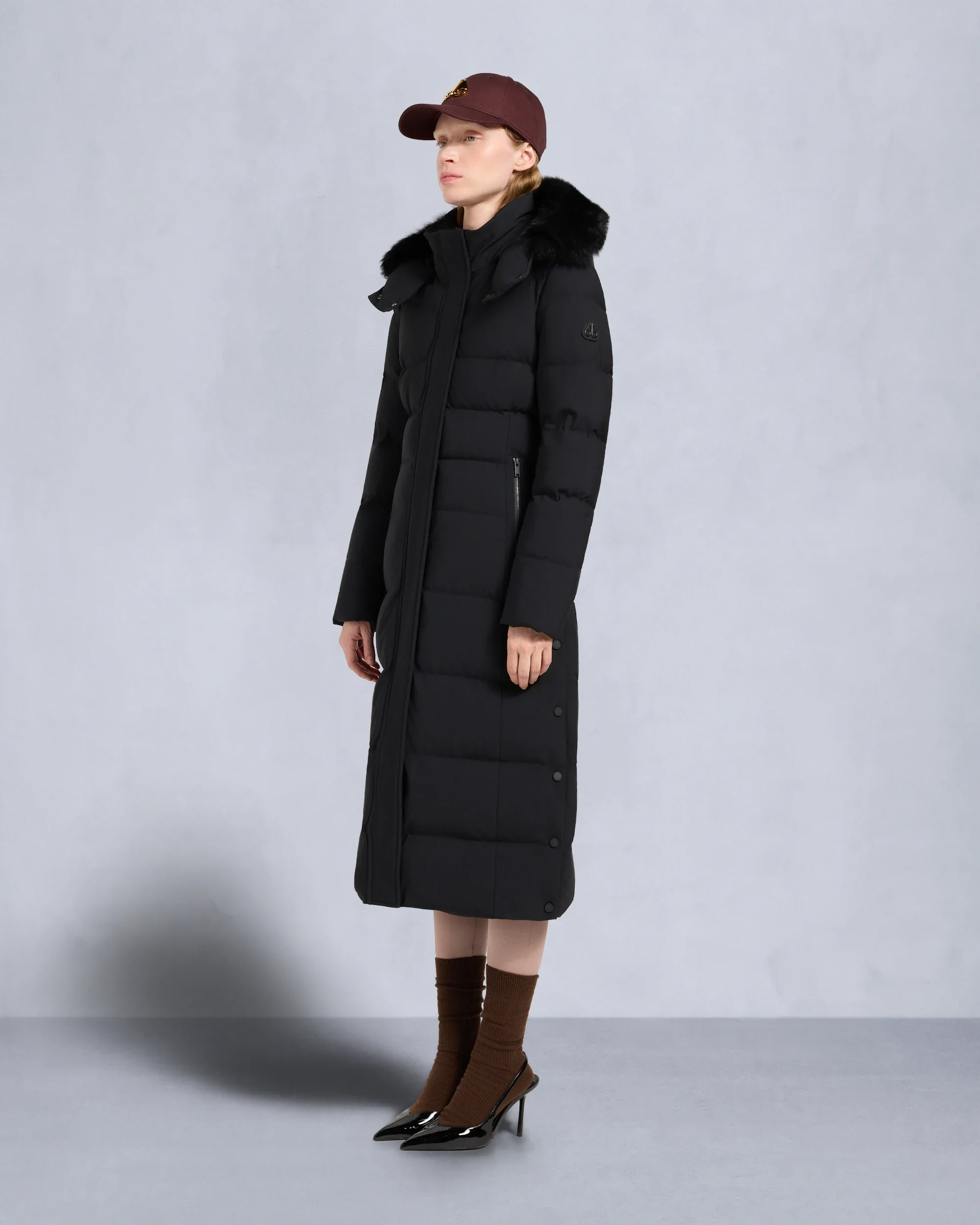 Moose Knuckles Womens *Parka Jocada Parka Shearling - Black/Black - Image 2
