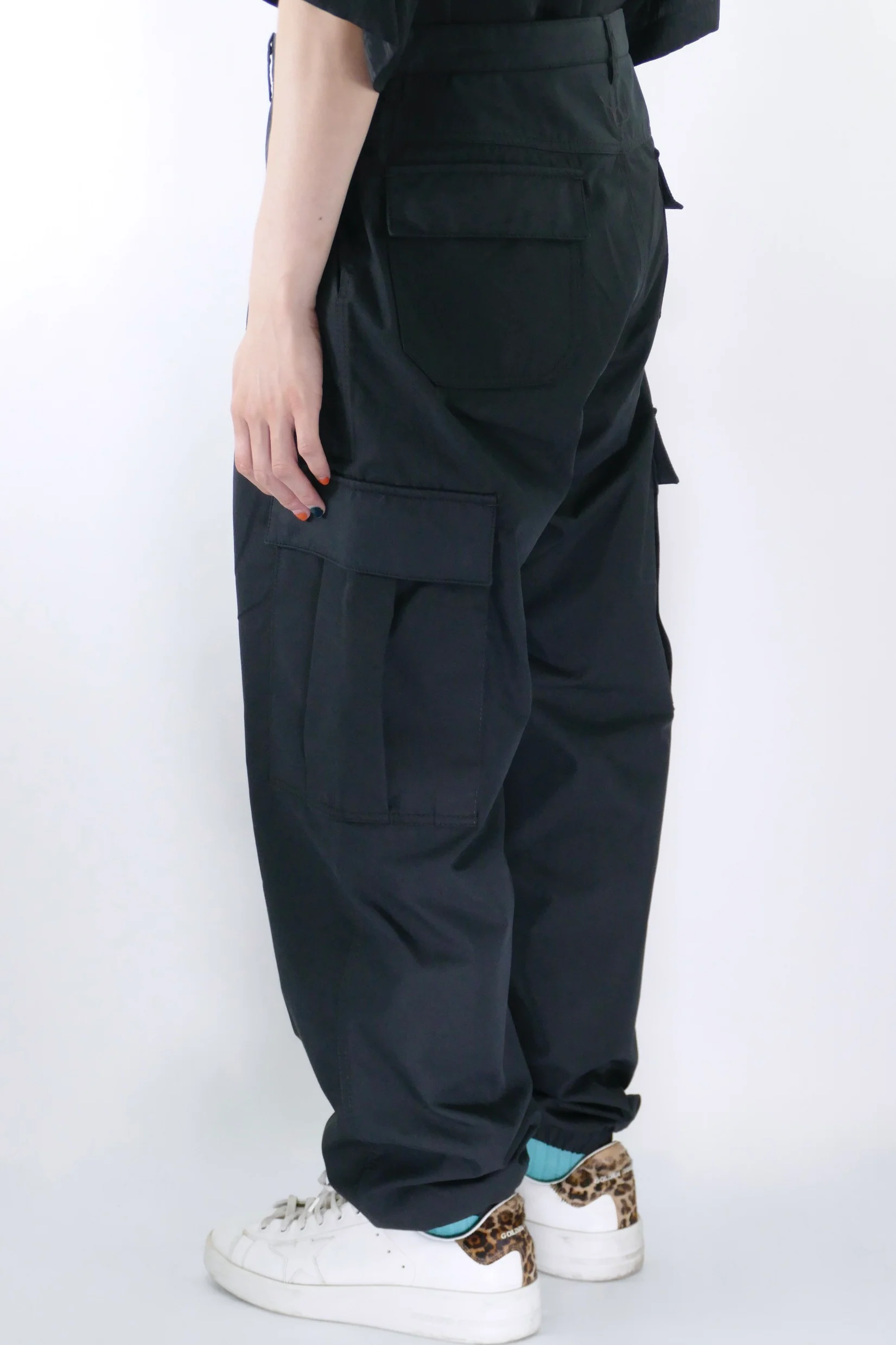 Moschino Tailored Cargo Pants - Black - Image 3
