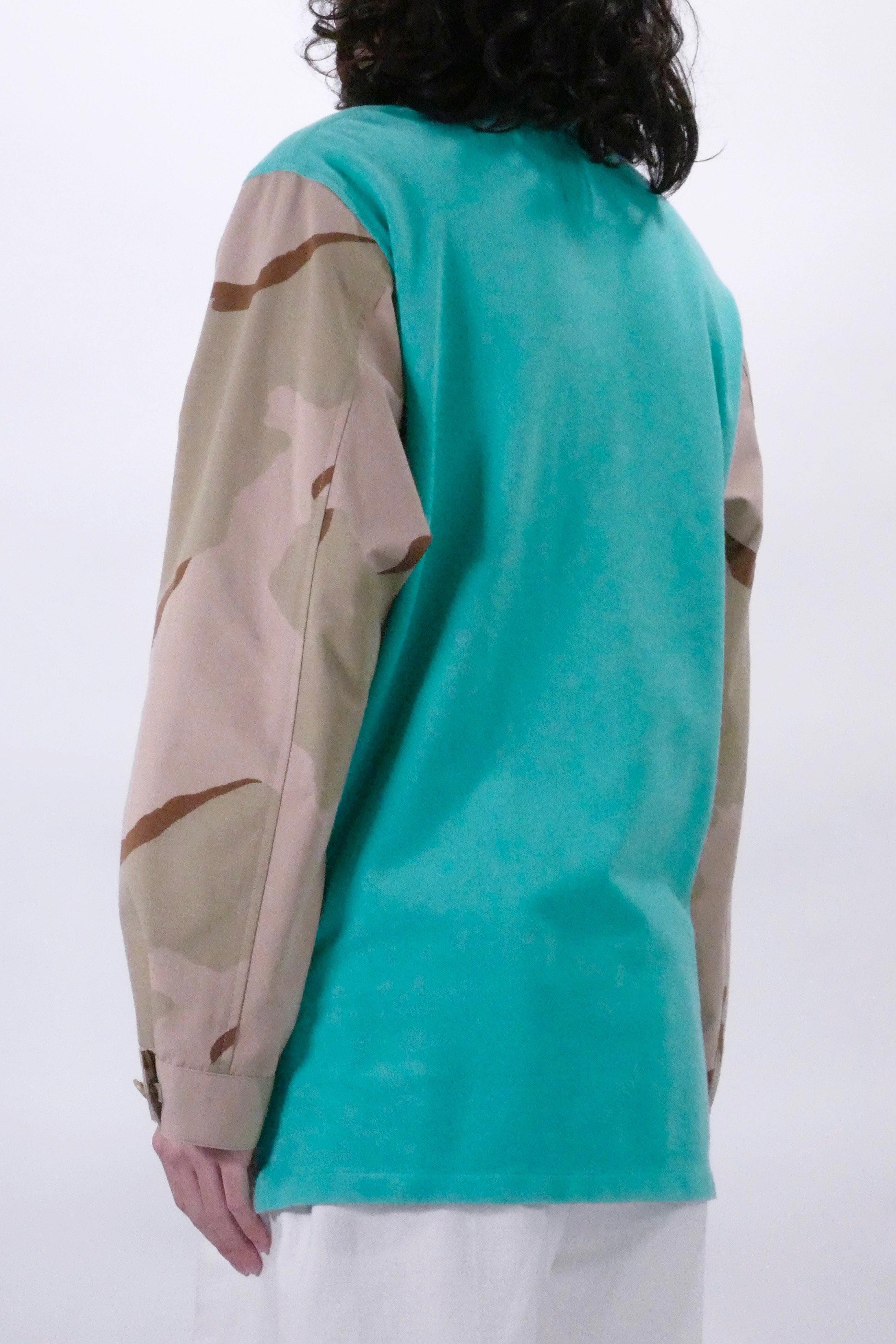 Myar MYP001 Military Fabric Polo - Green - Image 4