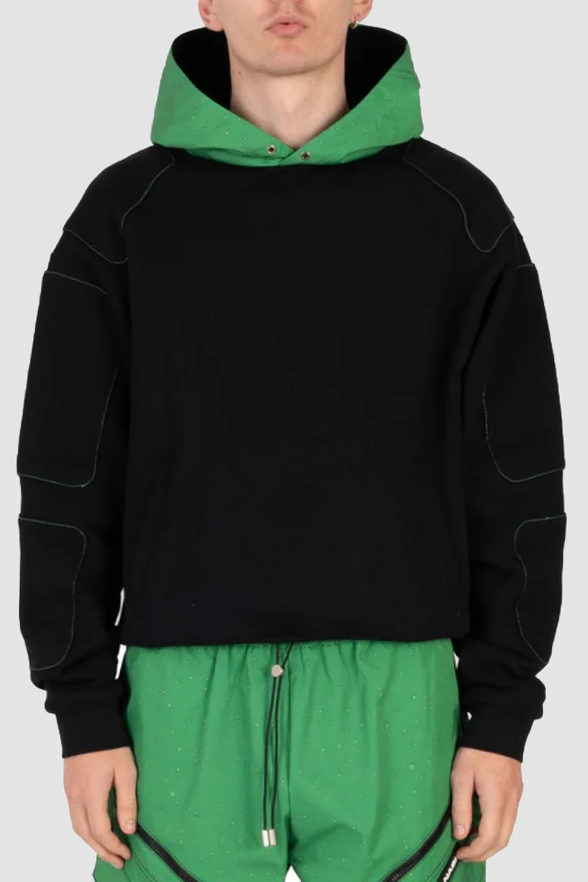 Nash - New York Surface Hoodie - Black/Green