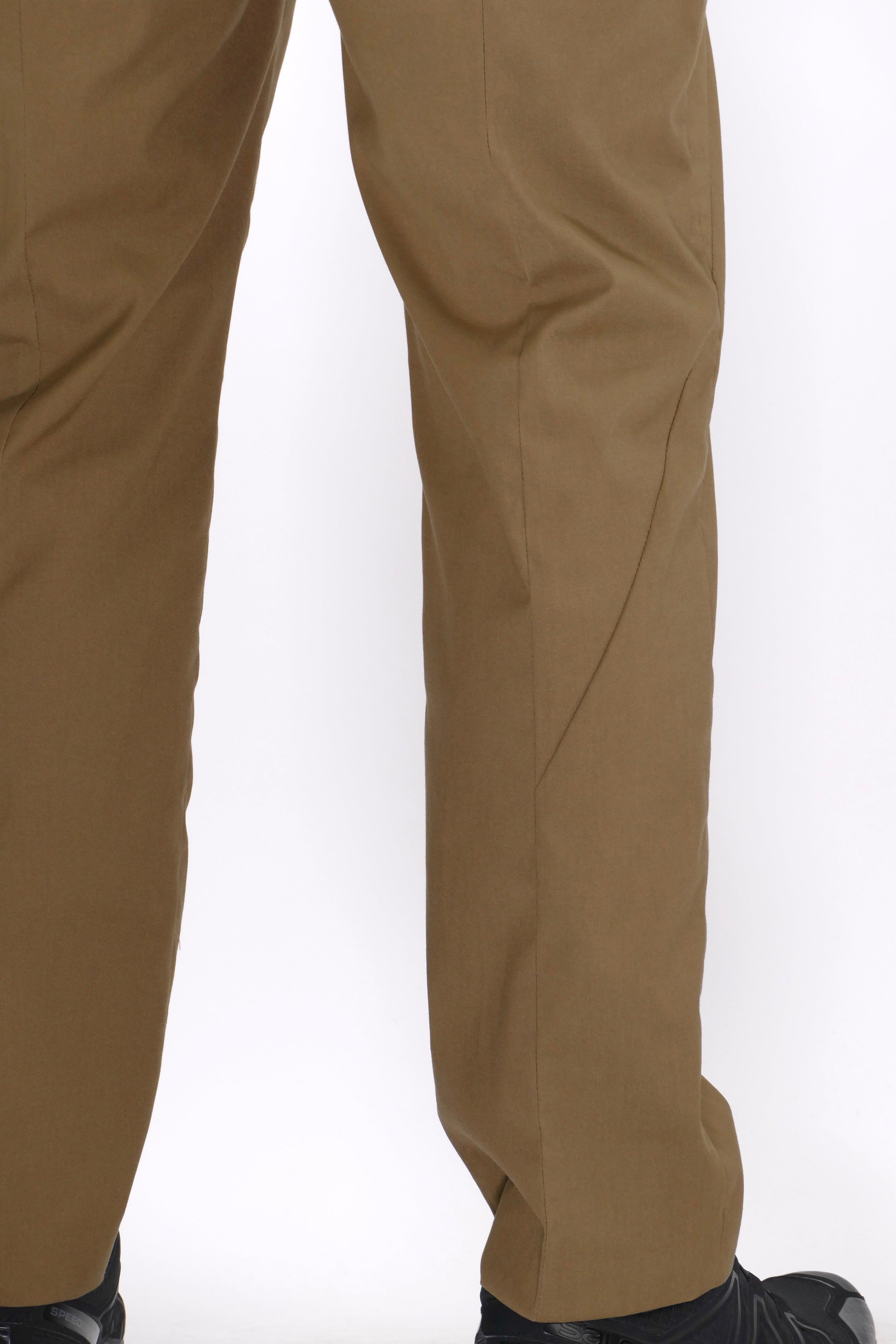 Neil Barrett Mens Pants Slim Tube Trousers - Clay - Image 5