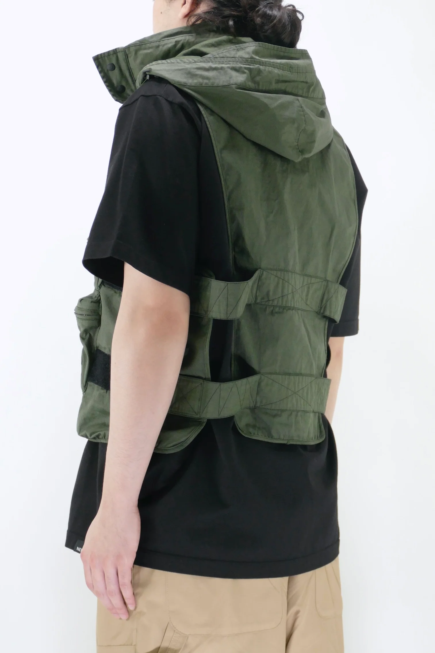 Nemen Parachute Multipocket Vest - Olive - Image 3