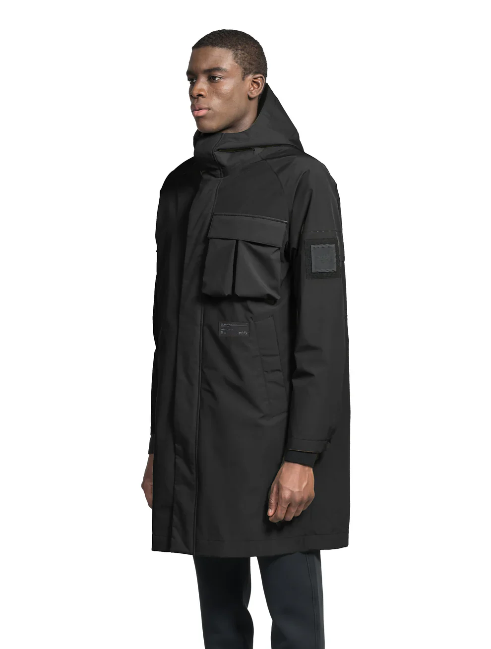 Nobis Mens Rain Jacket Wylder - Black - Image 2