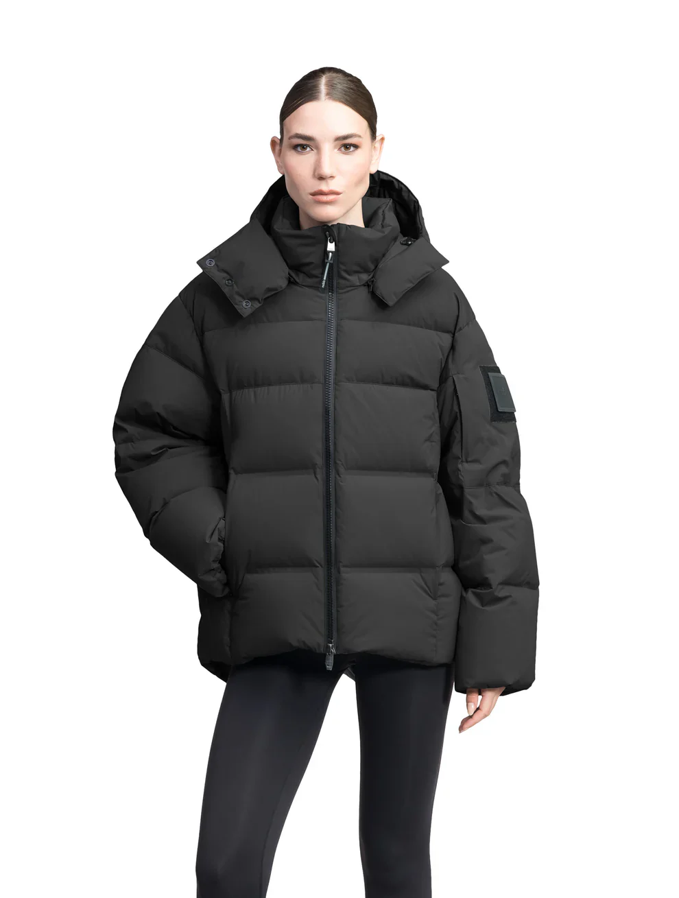 Nobis Womens Down *Parka Una - Black - Image 2