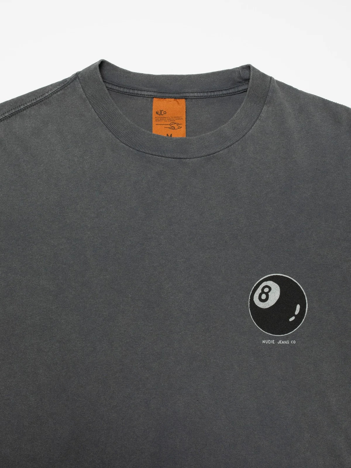Nudie Jeans Koffe Knock-Topus Tee - Anthracite - Image 3