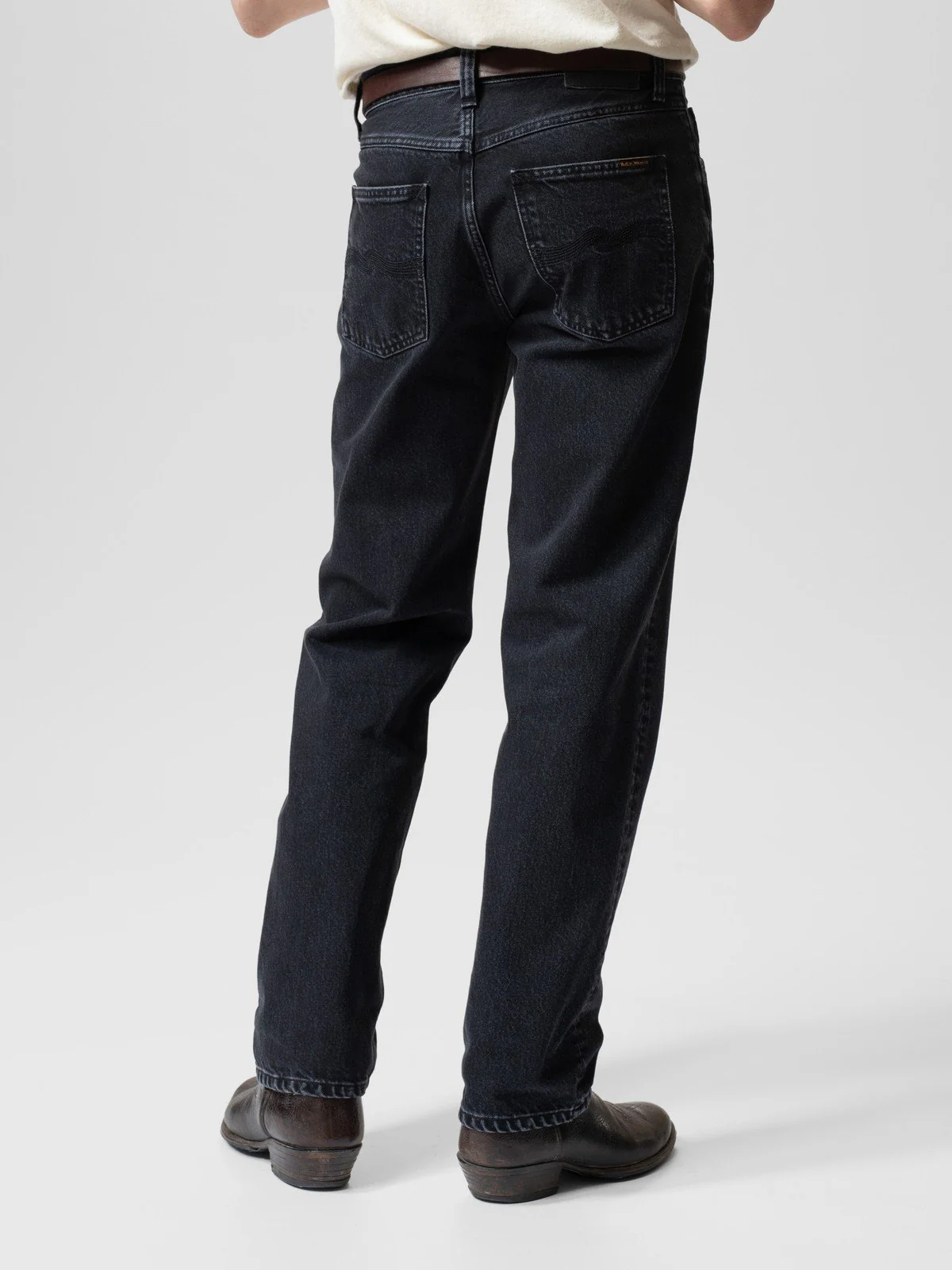Nudie Jeans Rad Rufus Black Vintage Jeans - Black - Image 2