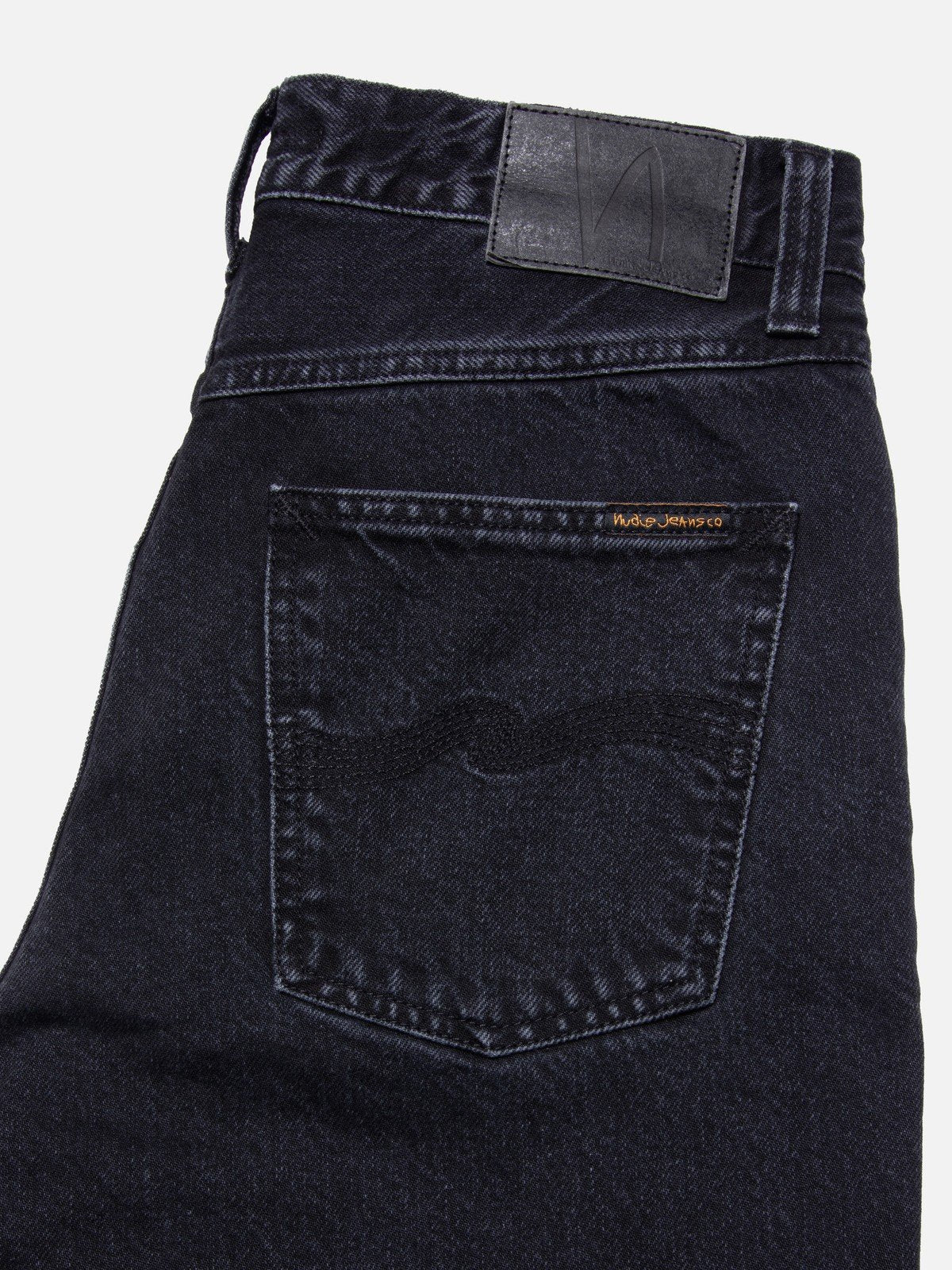 Nudie Jeans Rad Rufus Black Vintage Jeans - Black - Image 4