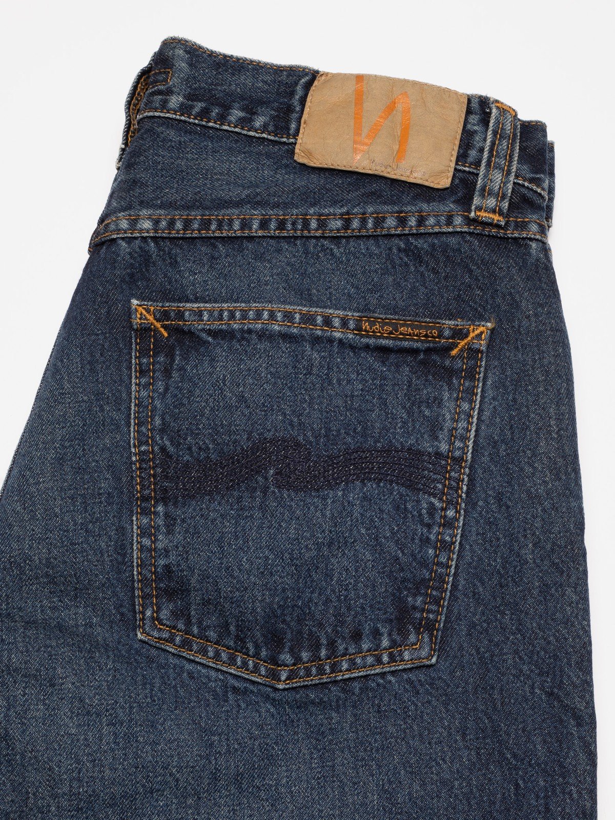 Nudie Jeans Rad Rufus Blue Soil Jeans - Blue - Image 3