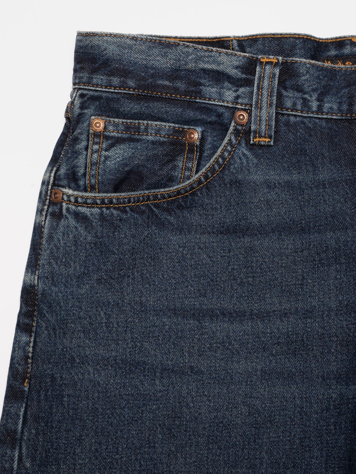 Nudie Jeans Rad Rufus Blue Soil Jeans - Blue - Image 5