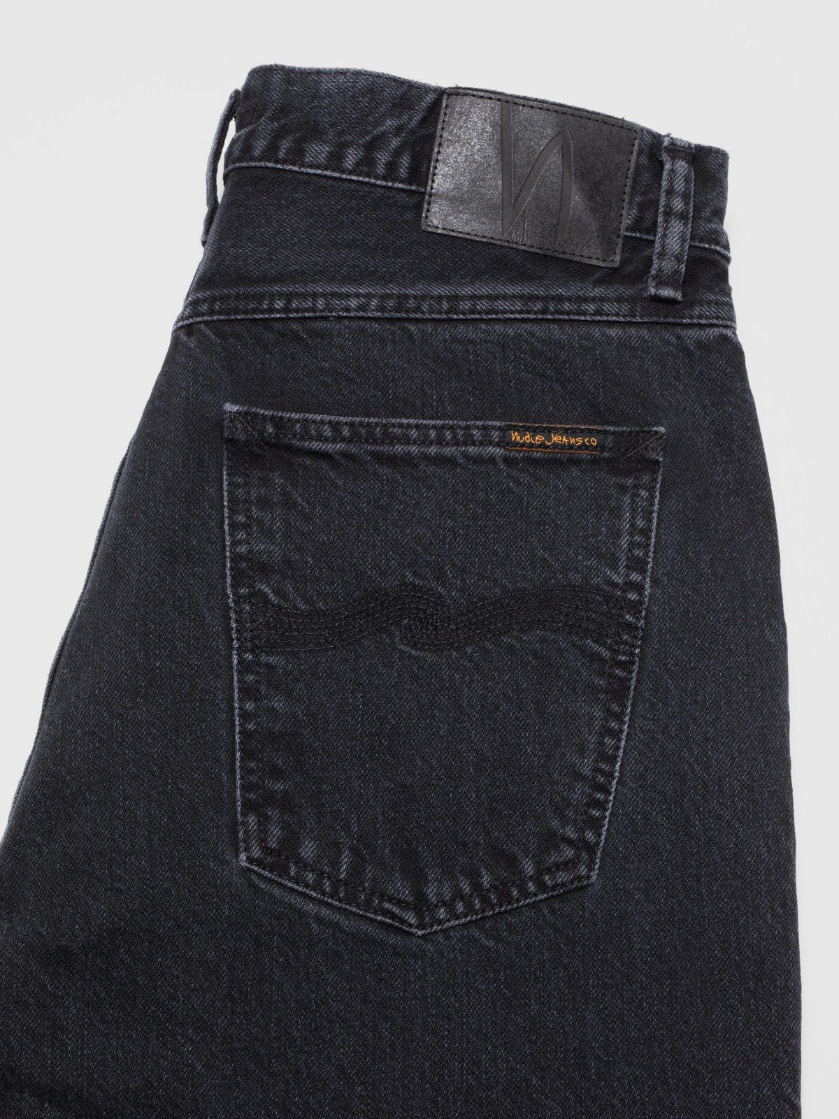 Nudie Jeans Tuff Tony Black Vintage Jeans - Black - Image 4