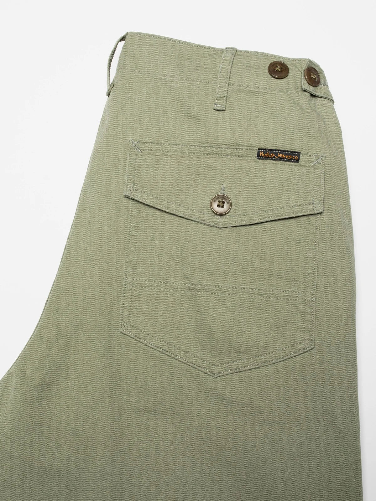 Nudie Tuff Tony Pants - Pale Green - Image 3