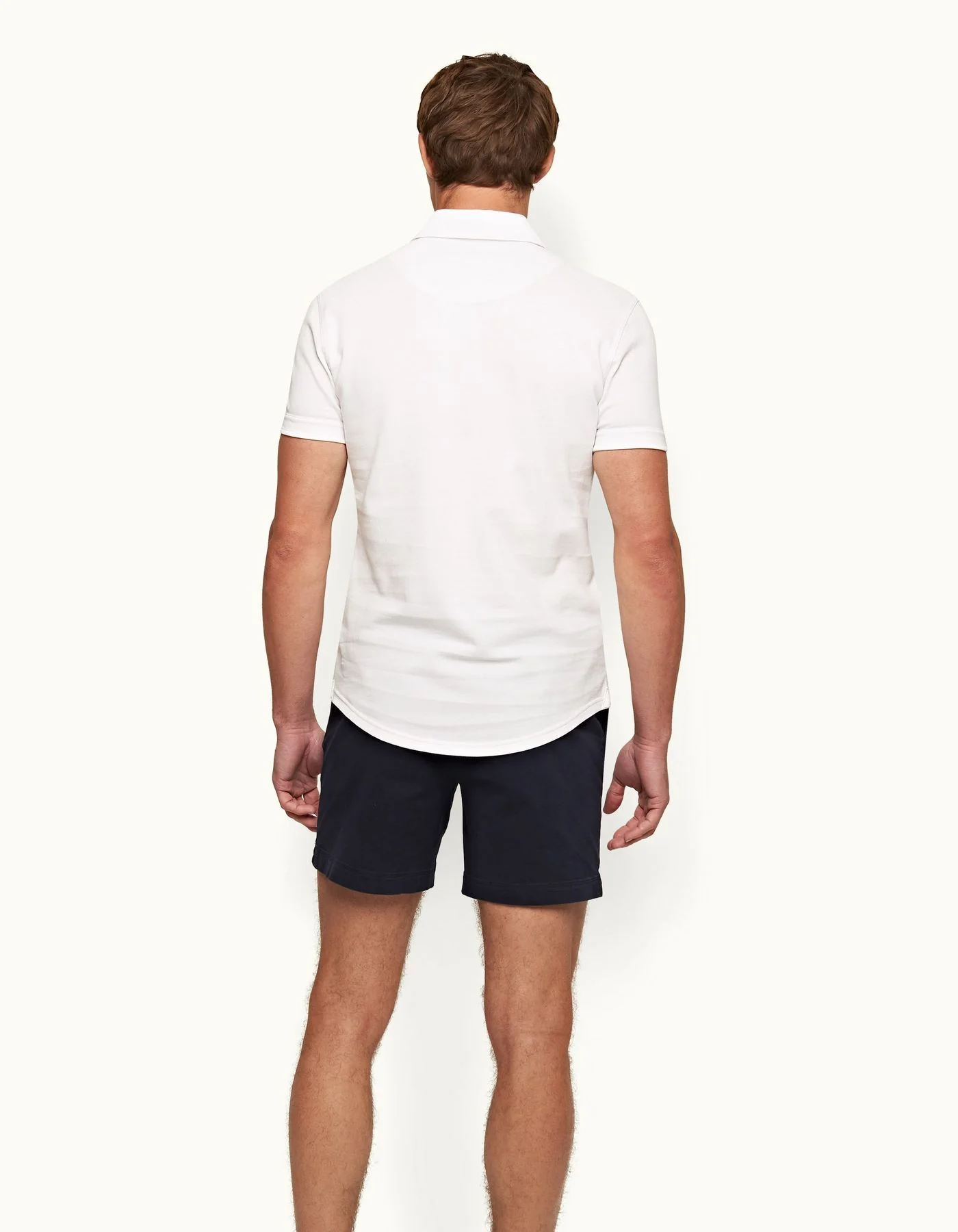 Orlebar Brown Bulldog Stretch-Cotton Shorts - Dark Navy - Image 3
