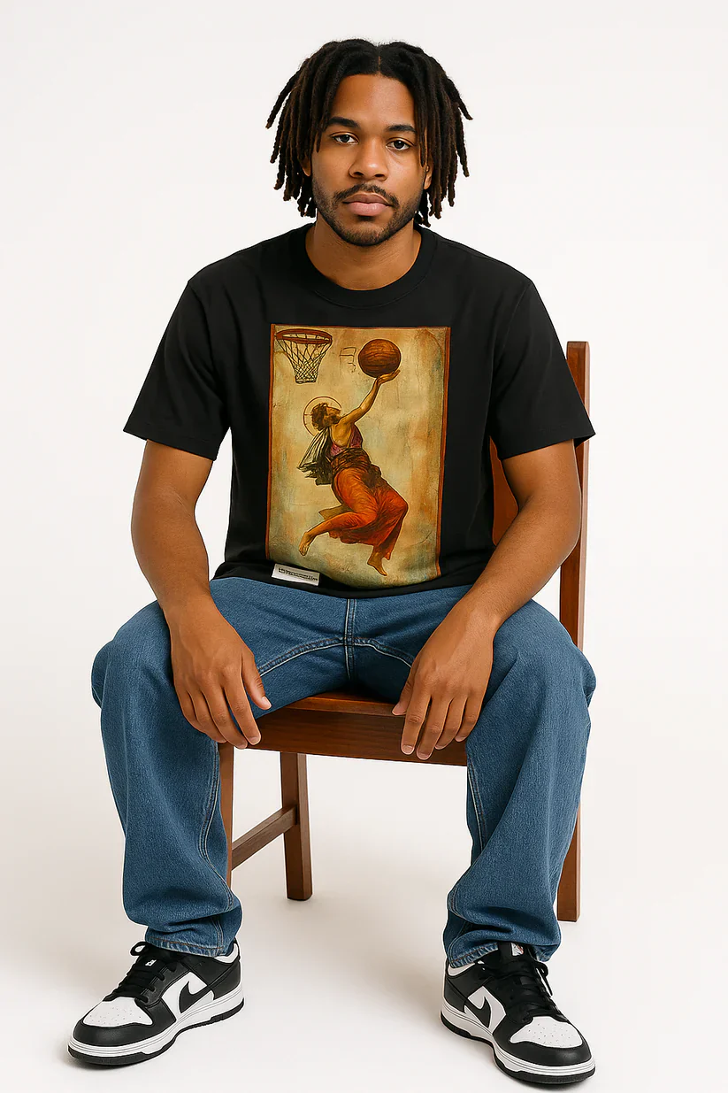 Our Father Unorthodox Baller Tee - Black - Image 2