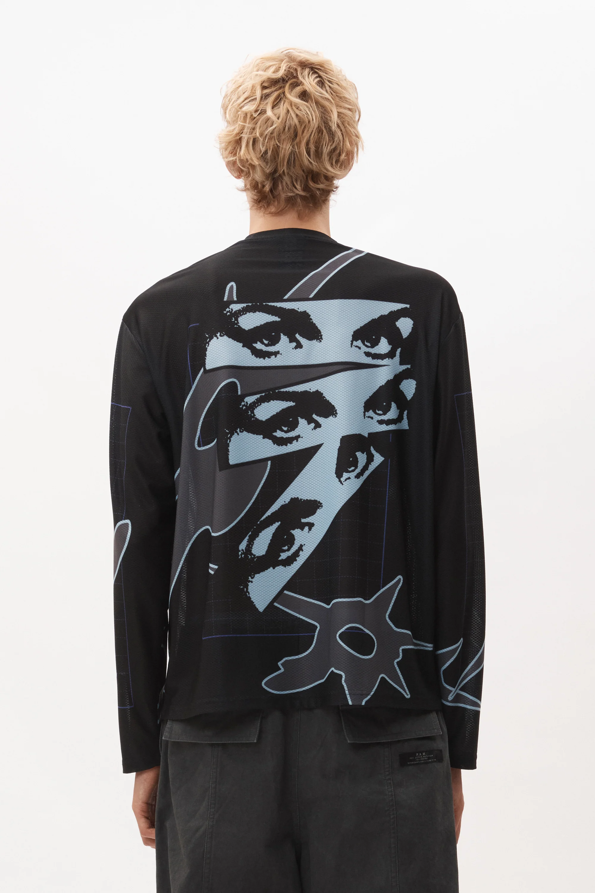P.A.M Clear Sighted Mtb Mesh Tee - Black - Image 3