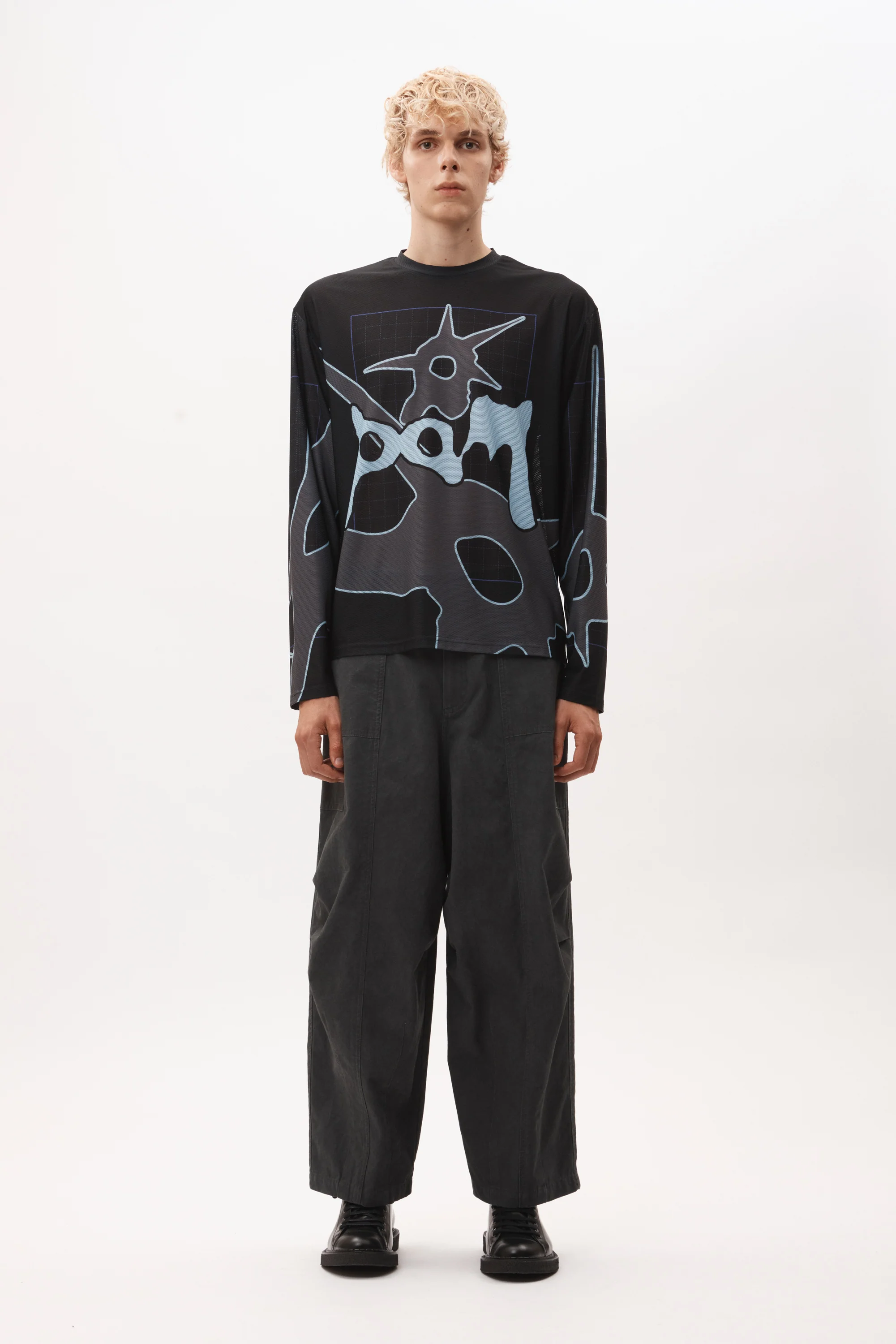 P.A.M Clear Sighted Mtb Mesh Tee - Black - Image 4