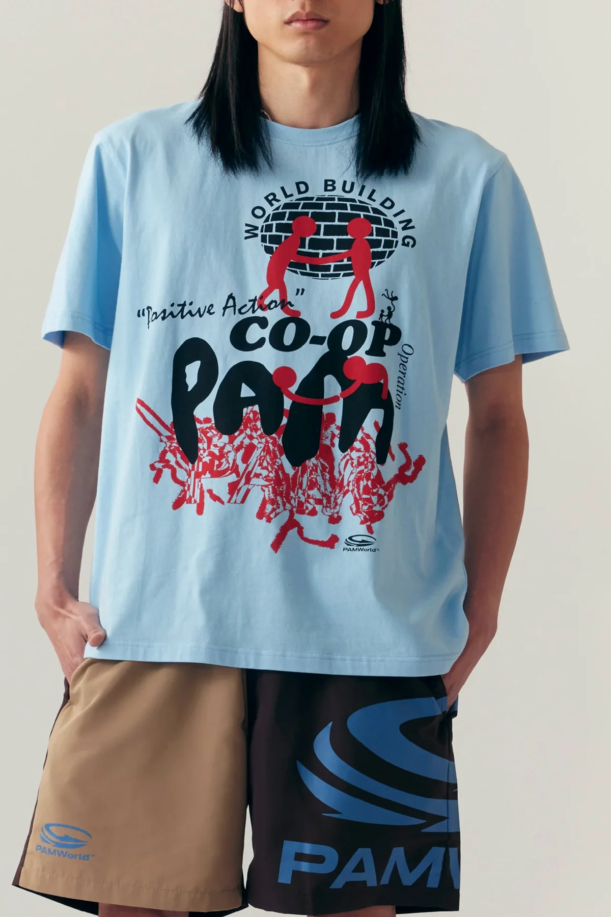 P.A.M Co-op SS Tee - Blue