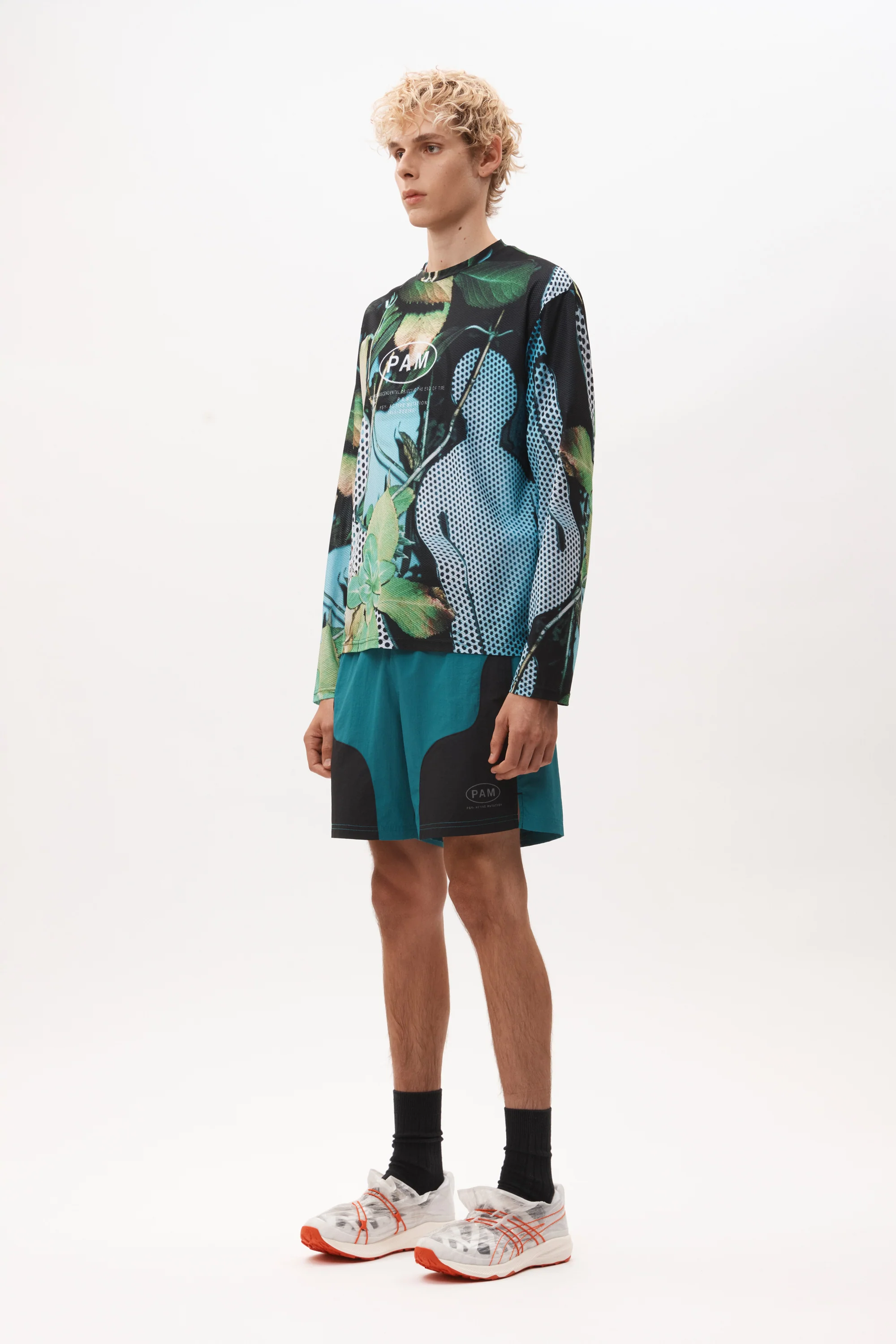 P.A.M White Rabbit Mtb Mesh Tee - Multi - Image 2
