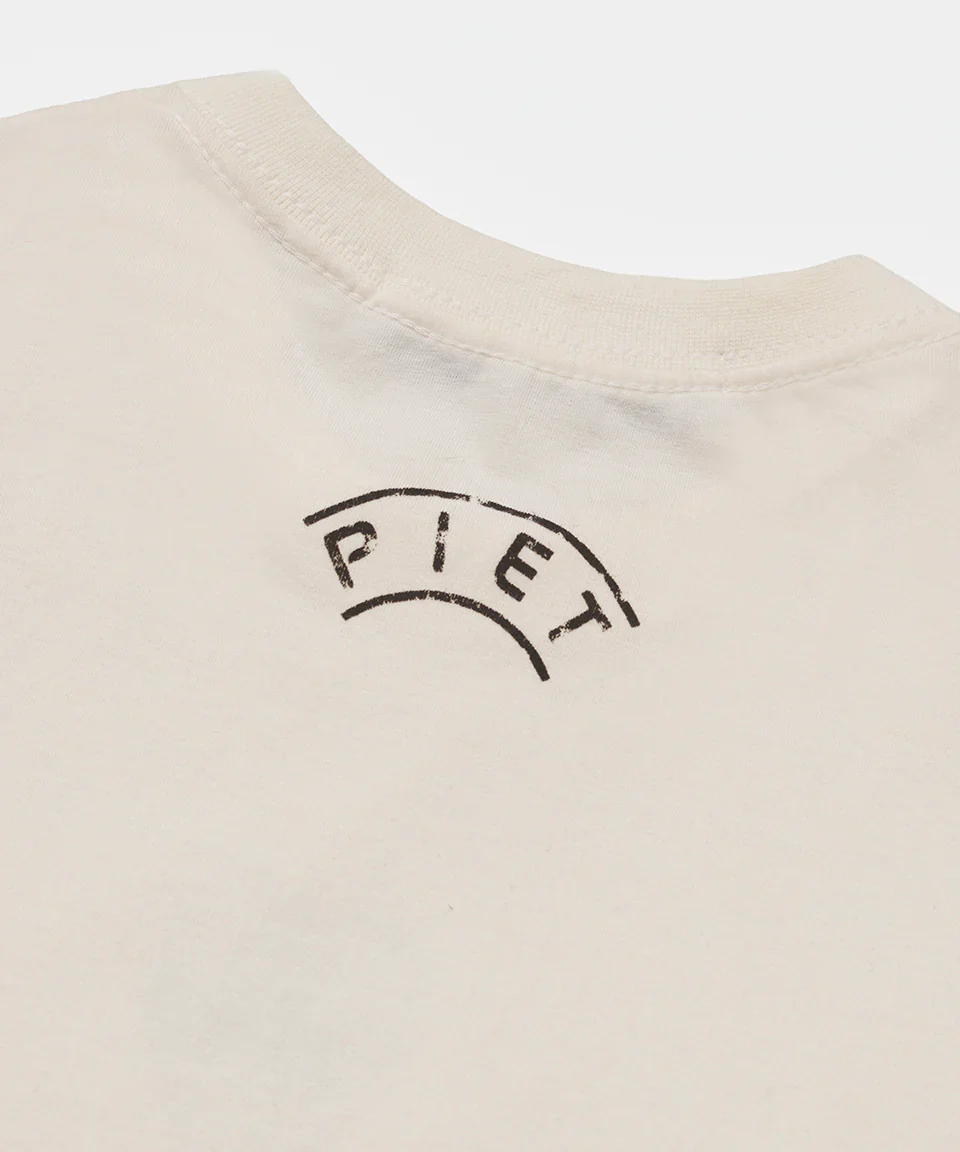 Piet Autographed Raw Edge Tee - White - Image 3