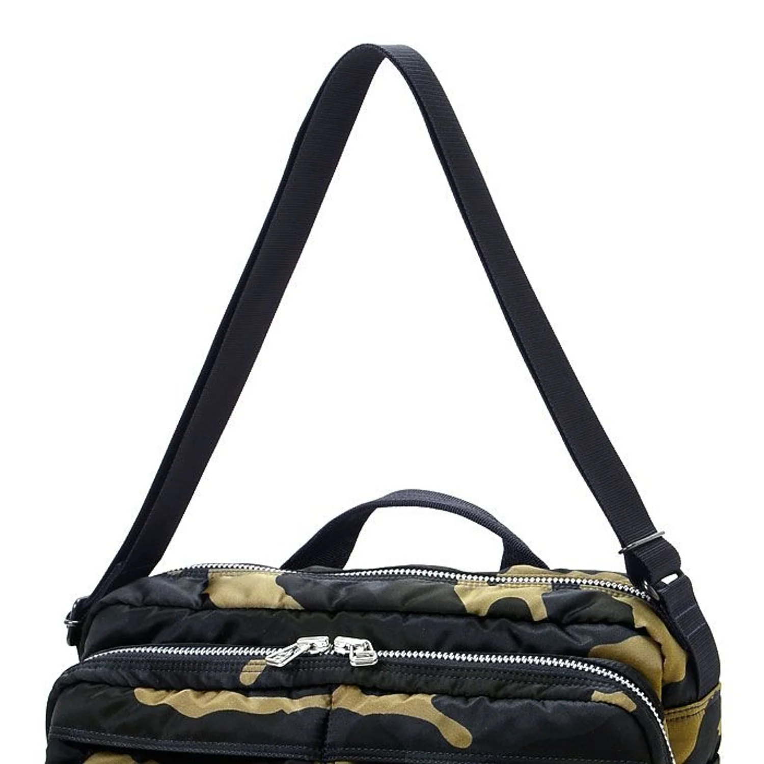 Porter Counter Shade 2Way Shoulder Bag - Woodland Khaki - Image 5