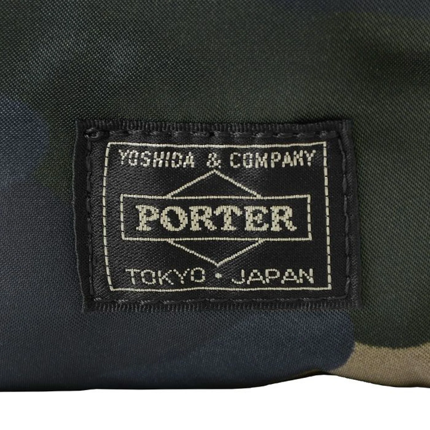 Porter Counter Shade Shoulder Bag - Woodland Khaki - Image 8