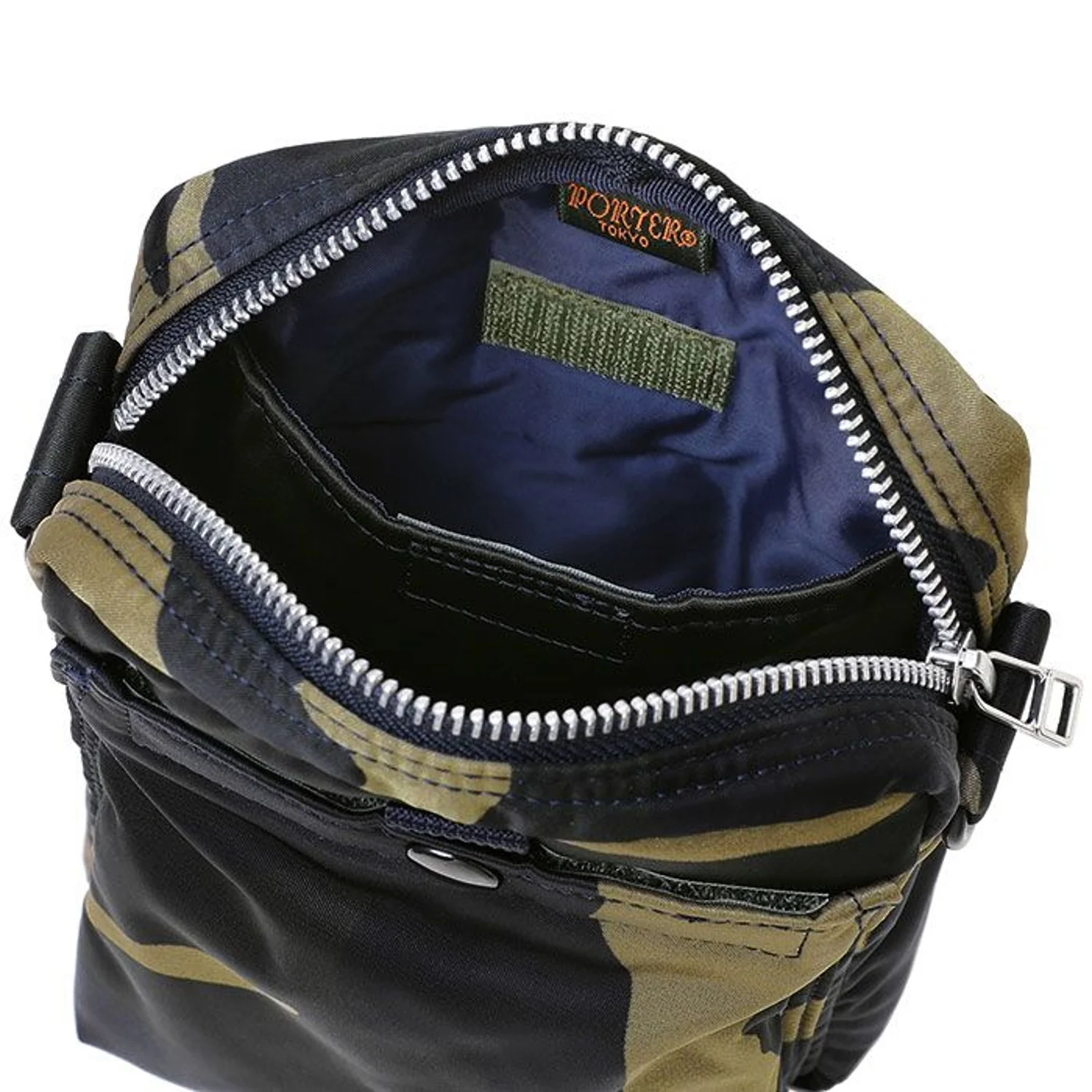 Porter Counter Shade Vertical Shoulder Bag - Woodland Khaki - Image 6