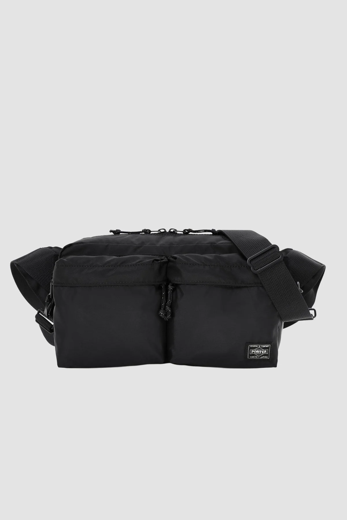 Porter Force 2Way Waist Bag - Black