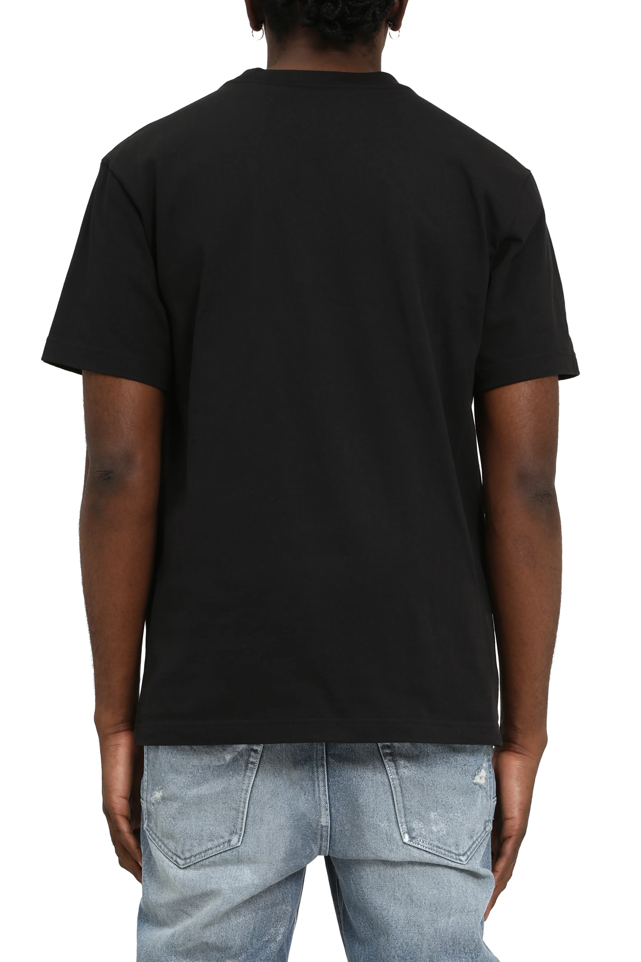Purple Brand Heavyweight Pearl Tee - Black - Image 2
