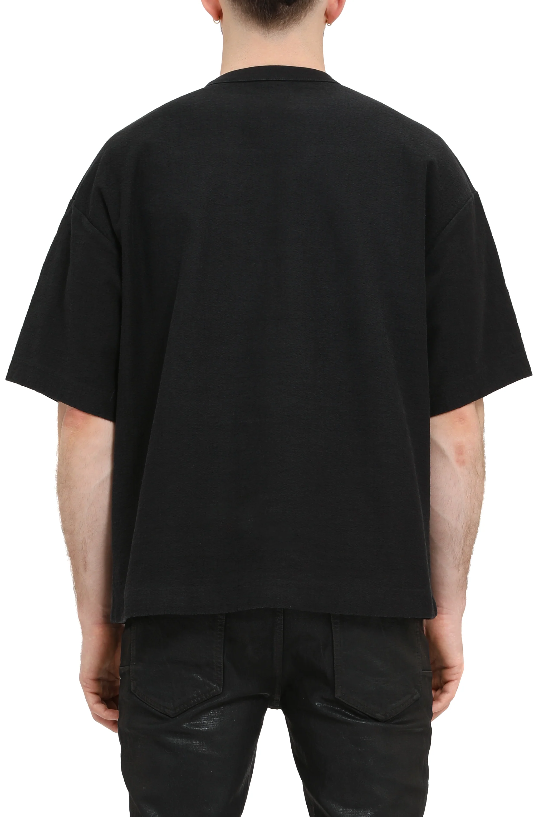 Purple Brand Heavyweight Textured Crystalized Tee - Black - Image 2